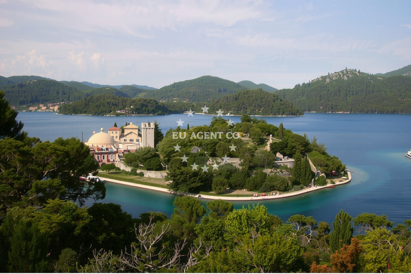 Additional view of Polače harbor in Harbour in Polače on the island Mljet, South Dalmatia, Croatia photo 11