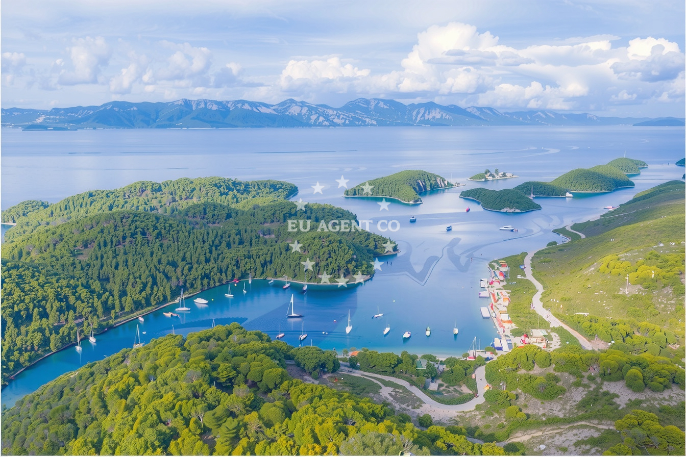 Additional view of Polače harbor in Harbour in Polače on the island Mljet, South Dalmatia, Croatia photo 14