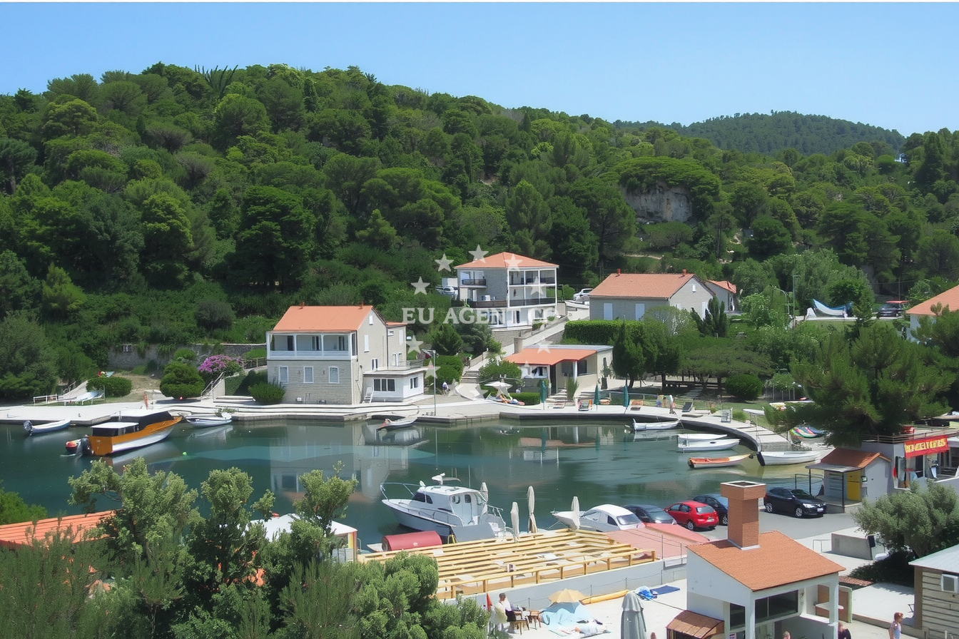 Additional view of Pomena harbor in Harbour in Pomena on the island Mljet, South Dalmatia, Croatia photo 10