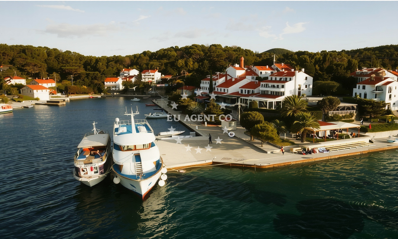Additional view of Pomena harbor in Harbour in Pomena on the island Mljet, South Dalmatia, Croatia photo 12