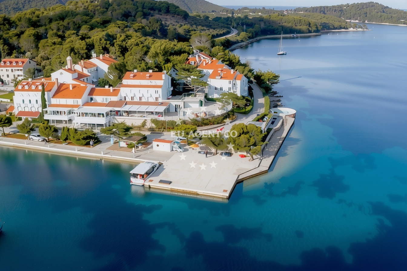 Additional view of Pomena harbor in Harbour in Pomena on the island Mljet, South Dalmatia, Croatia photo 15