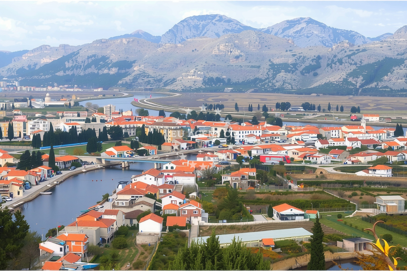 Additional view of Opuzen harbor in Harbour in Opuzen, South Dalmatia, Croatia photo 8