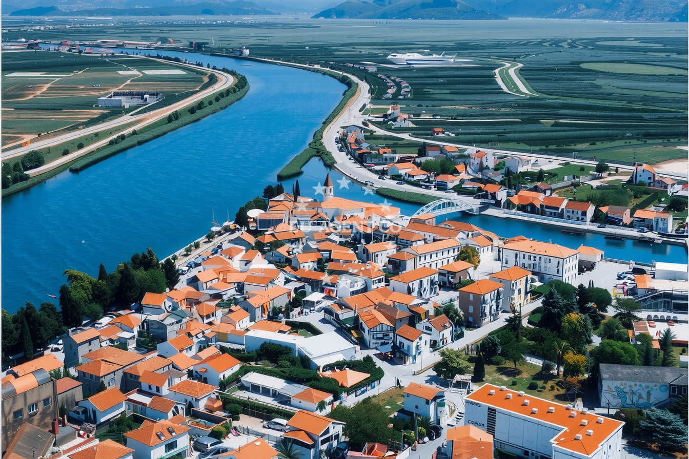 Additional view of Opuzen harbor in Harbour in Opuzen, South Dalmatia, Croatia photo 9