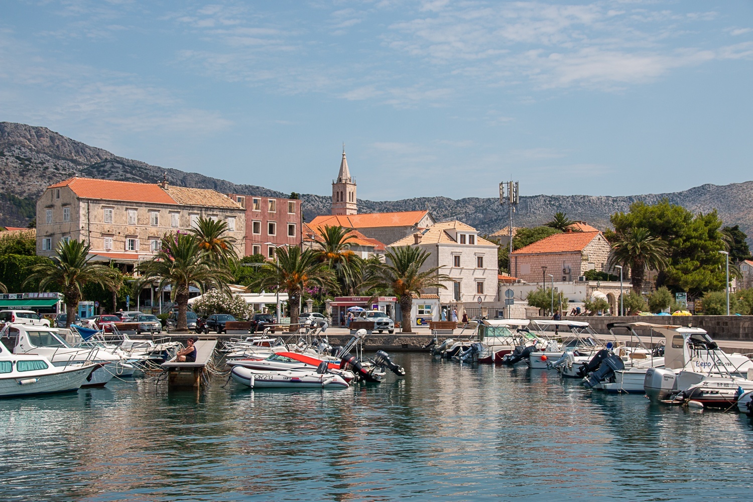 Additional view of Orebić harbor in Harbour in Orebić, South Dalmatia, Croatia photo 6