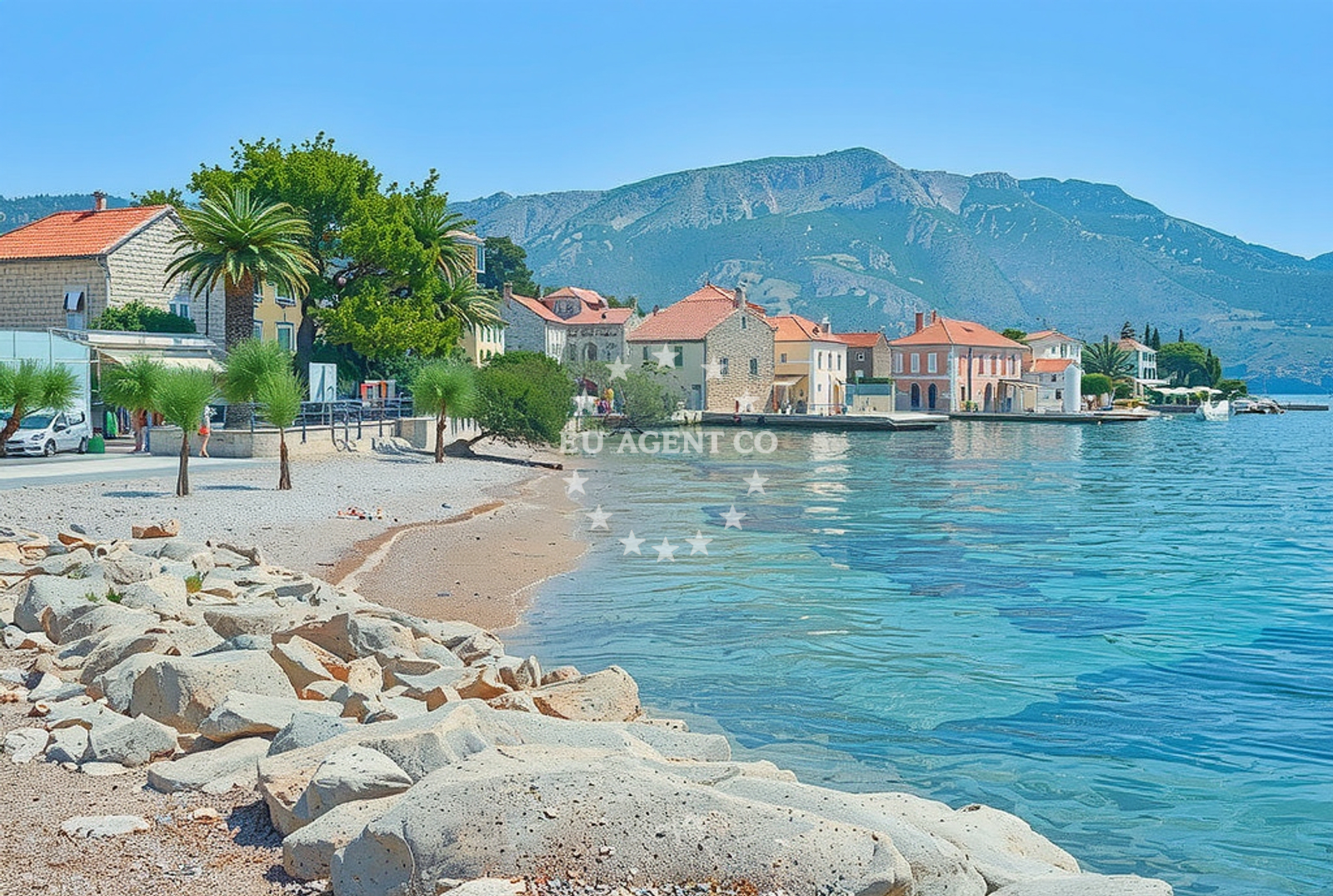 Additional view of Orebić harbor in Harbour in Orebić, South Dalmatia, Croatia photo 8