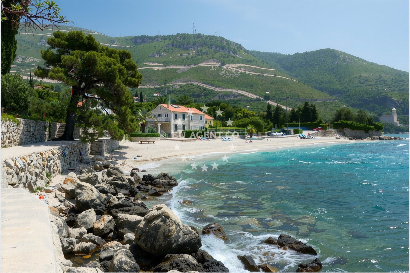 Additional view of Plat harbor in Harbour in Plat, South Dalmatia, Croatia photo 12