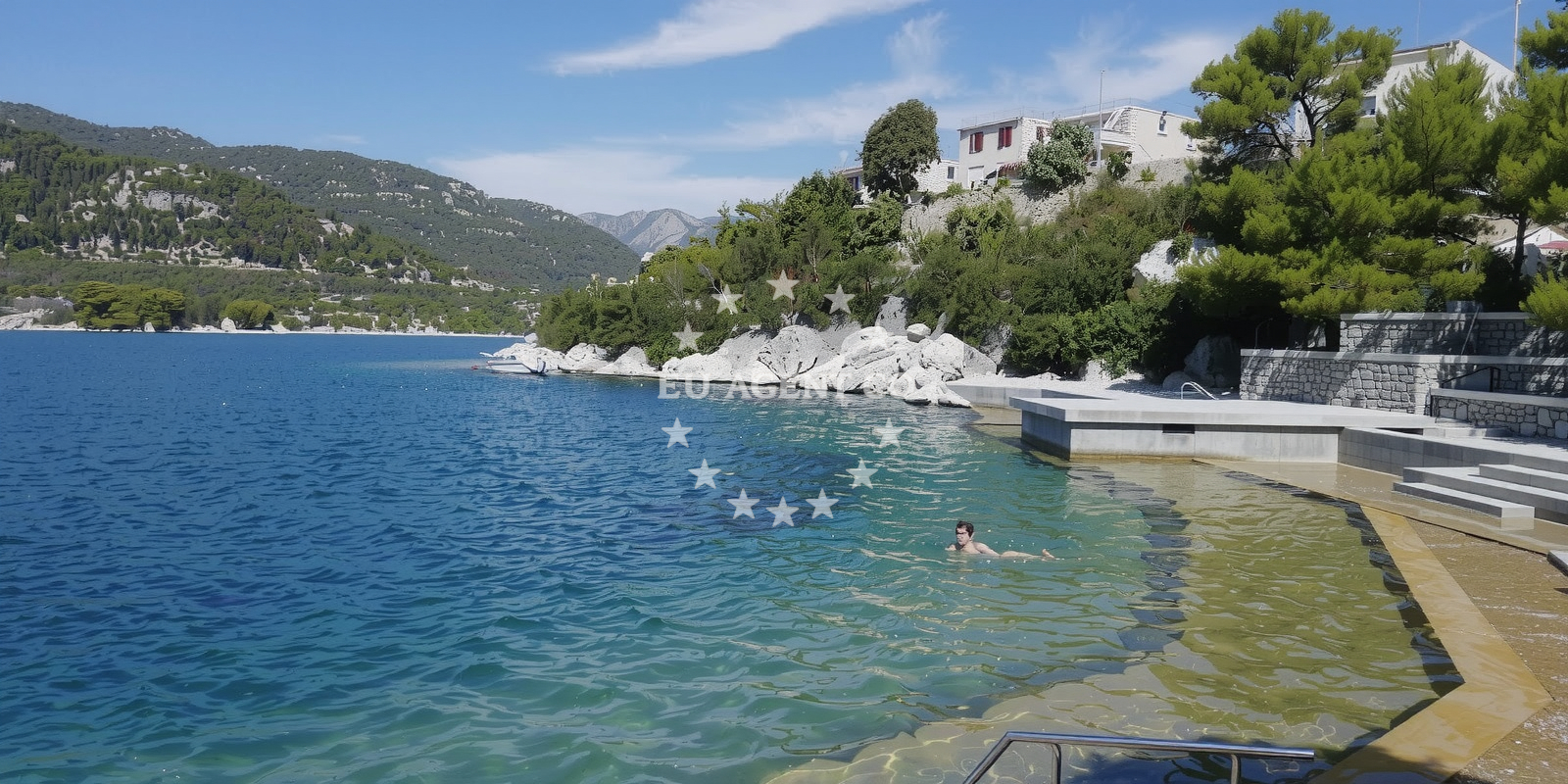 Approach and location view of Ploče harbor in Harbour in Ploče, South Dalmatia, Croatia photo 3
