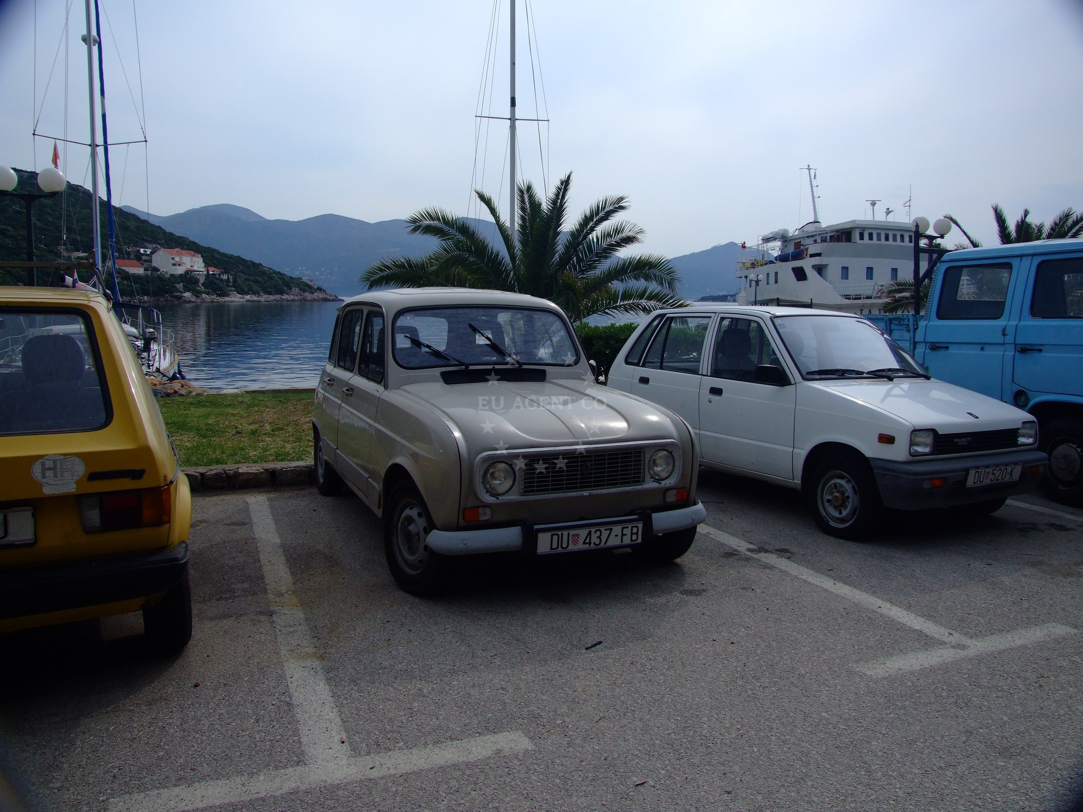 Sunset view over Sudurad Harbour, Šipan Island