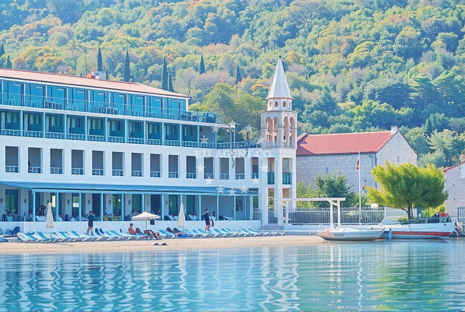 Additional view of Slano harbor in Harbour in Slano, South Dalmatia, Croatia photo 4