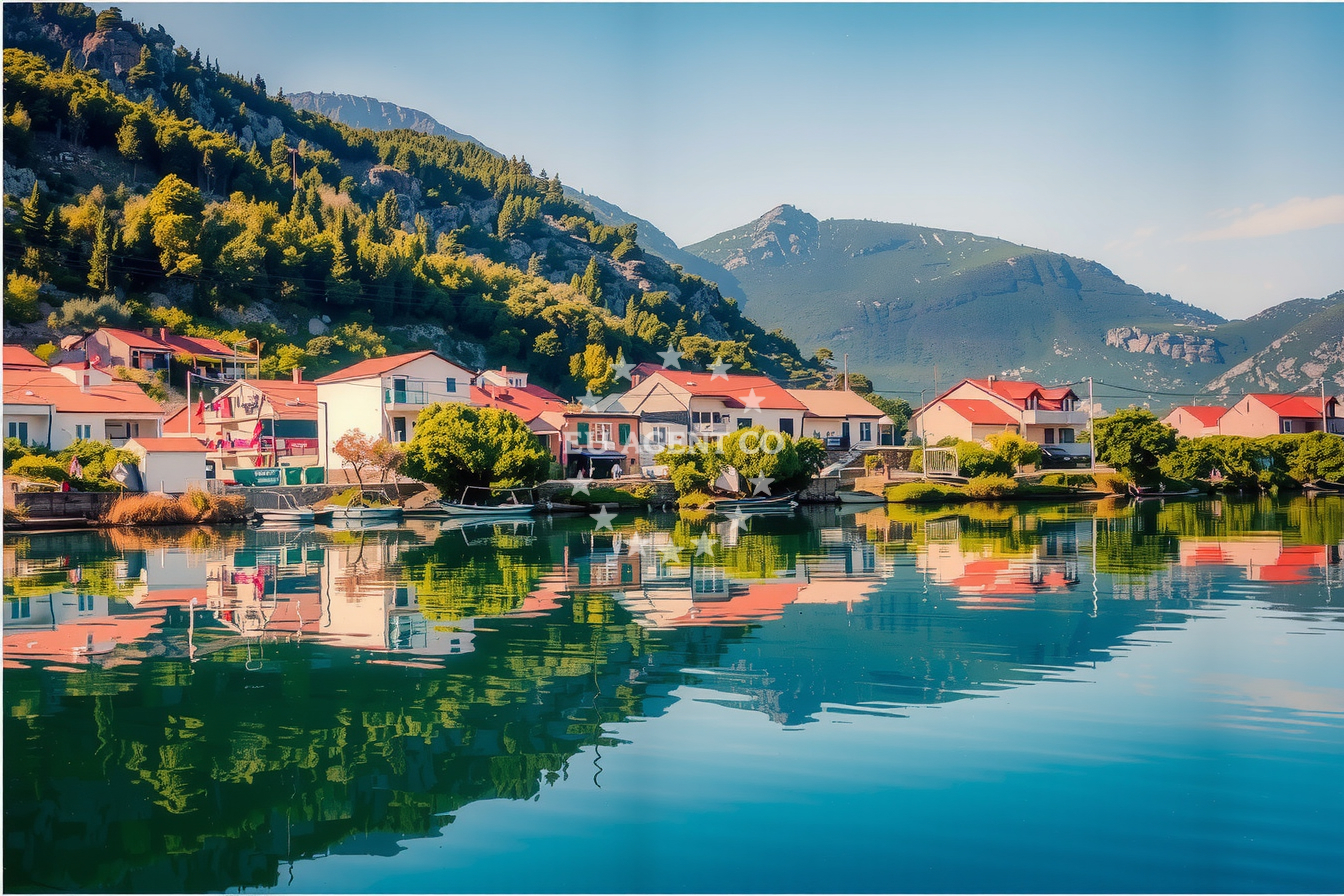 Additional view of Slano harbor in Harbour in Slano, South Dalmatia, Croatia photo 9