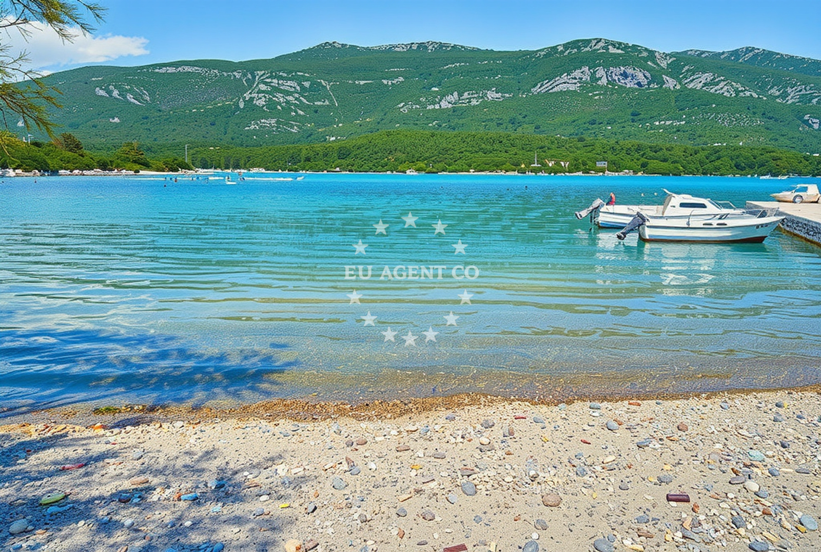 Additional view of Ston harbor in Harbour in Ston, South Dalmatia, Croatia photo 9