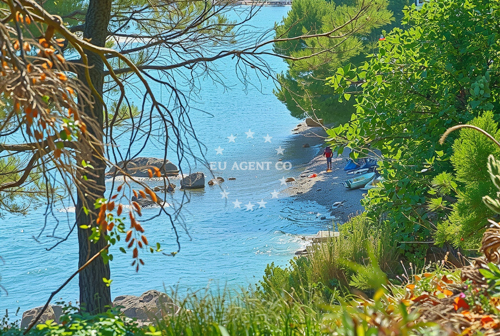 Additional view of Ston harbor in Harbour in Ston, South Dalmatia, Croatia photo 10