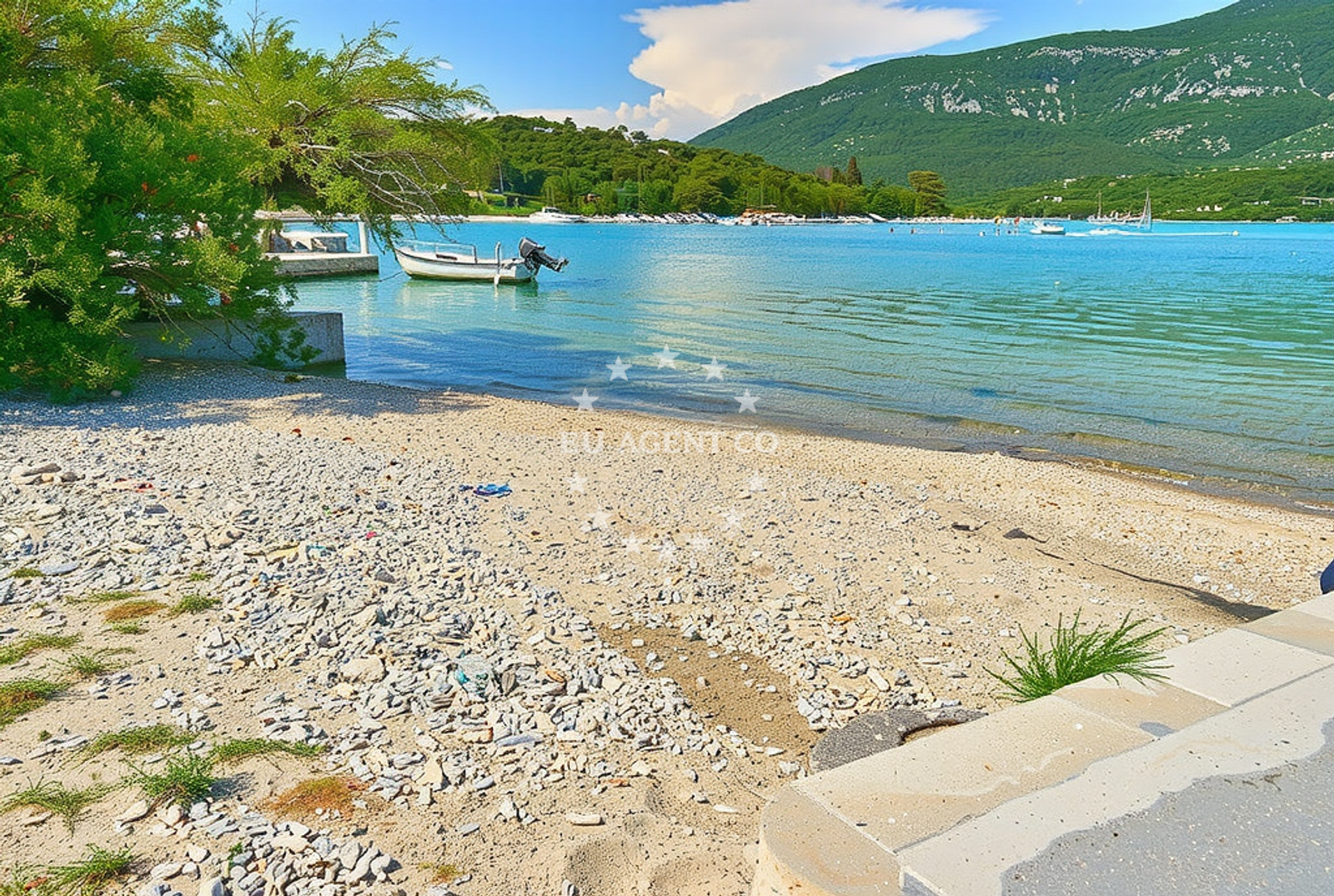 Additional view of Ston harbor in Harbour in Ston, South Dalmatia, Croatia photo 11