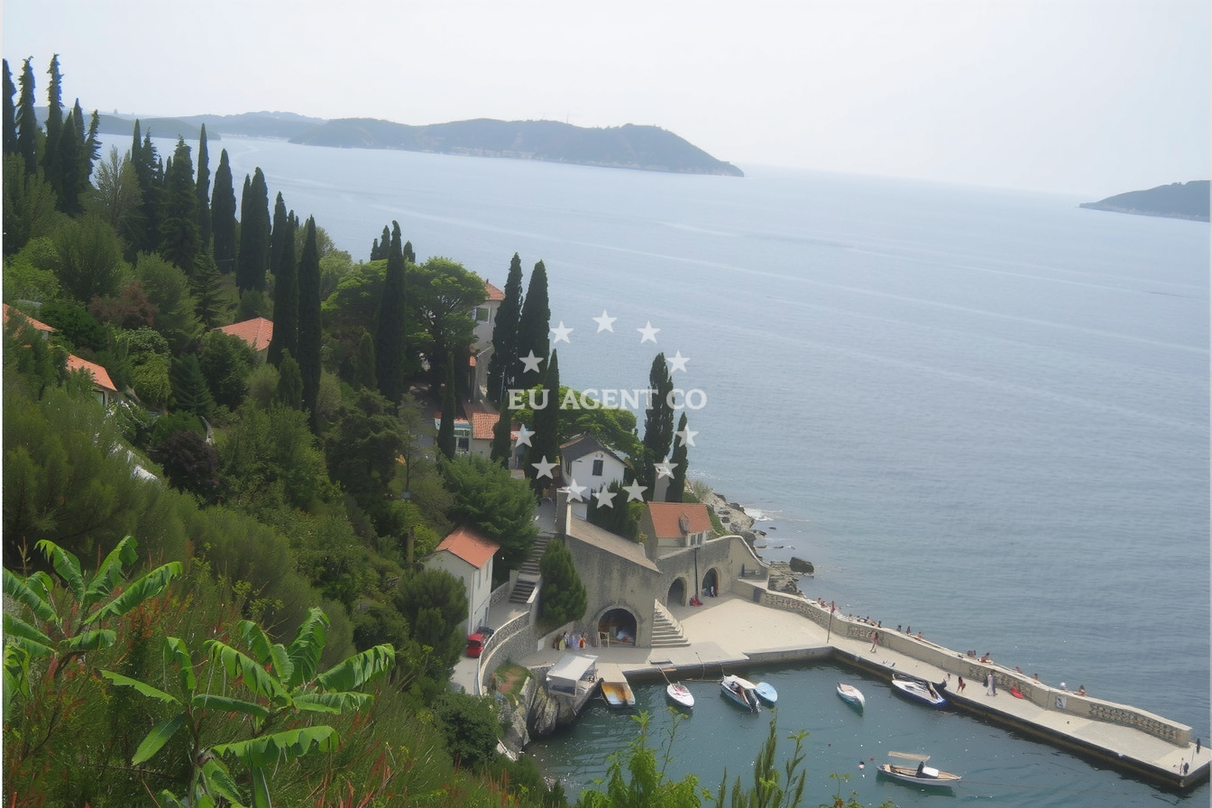 Additional view of Trsteno harbor in Harbour in Trsteno, South Dalmatia, Croatia photo 9