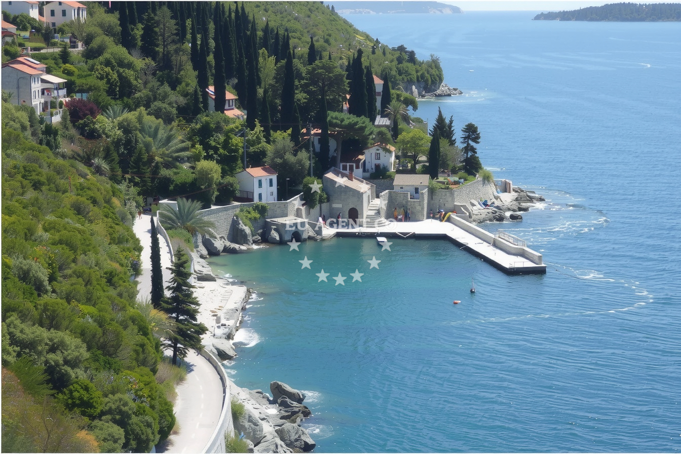 Additional view of Trsteno harbor in Harbour in Trsteno, South Dalmatia, Croatia photo 13