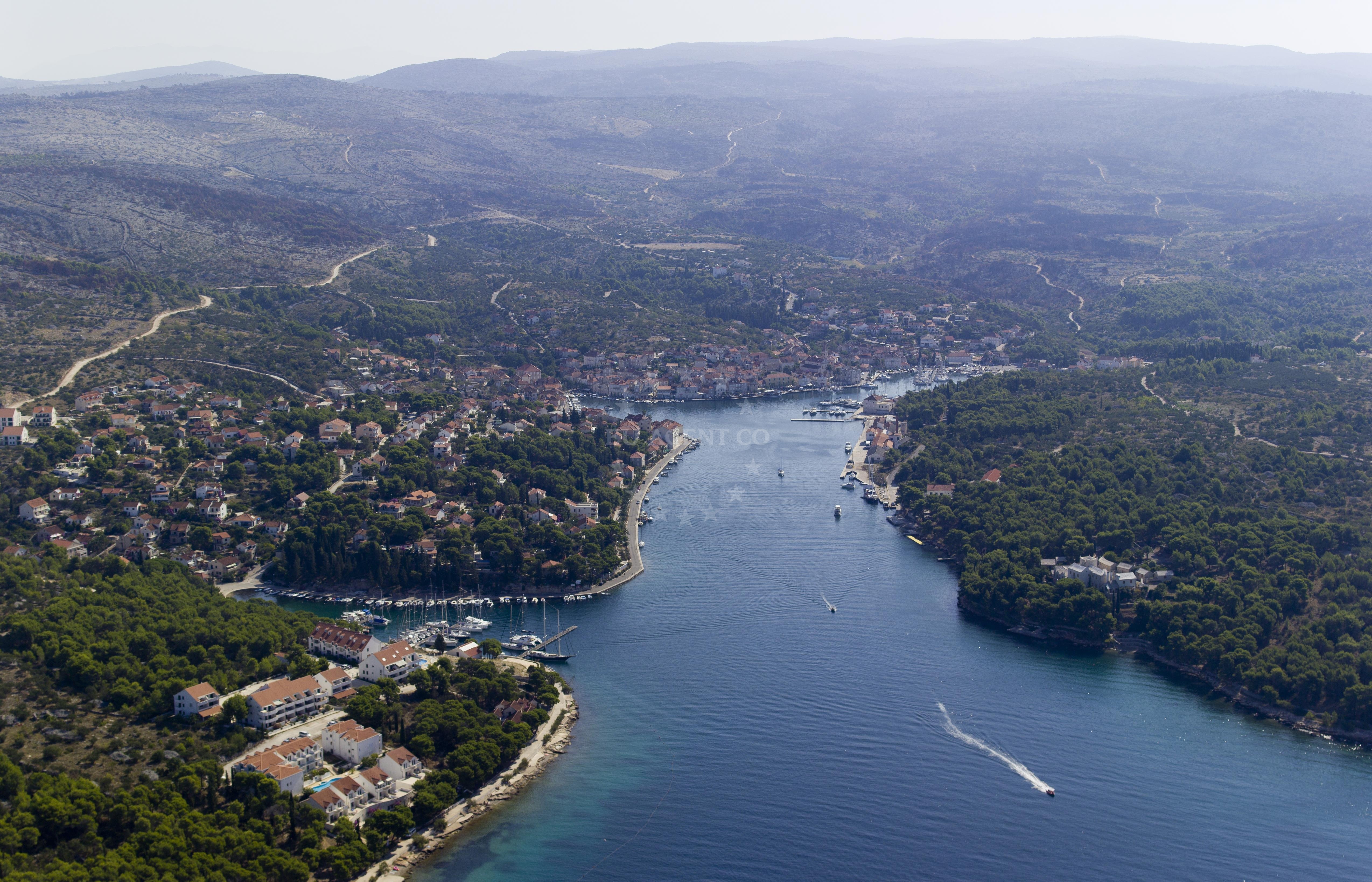 ACI Marina Milna, Croatia - Yacht berths with Adriatic Sea views