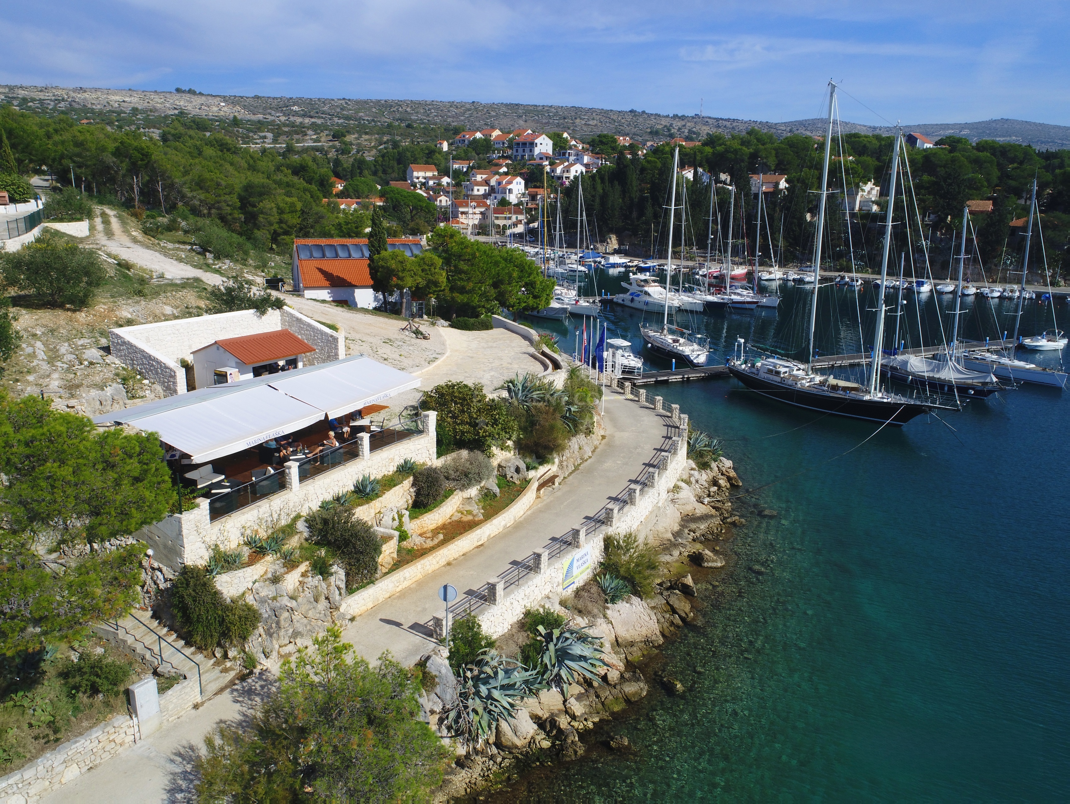Additional view of Marina Vlaška in Marina in Milna (Brač) on the island Brač, Central Dalmatia, Croatia photo 12