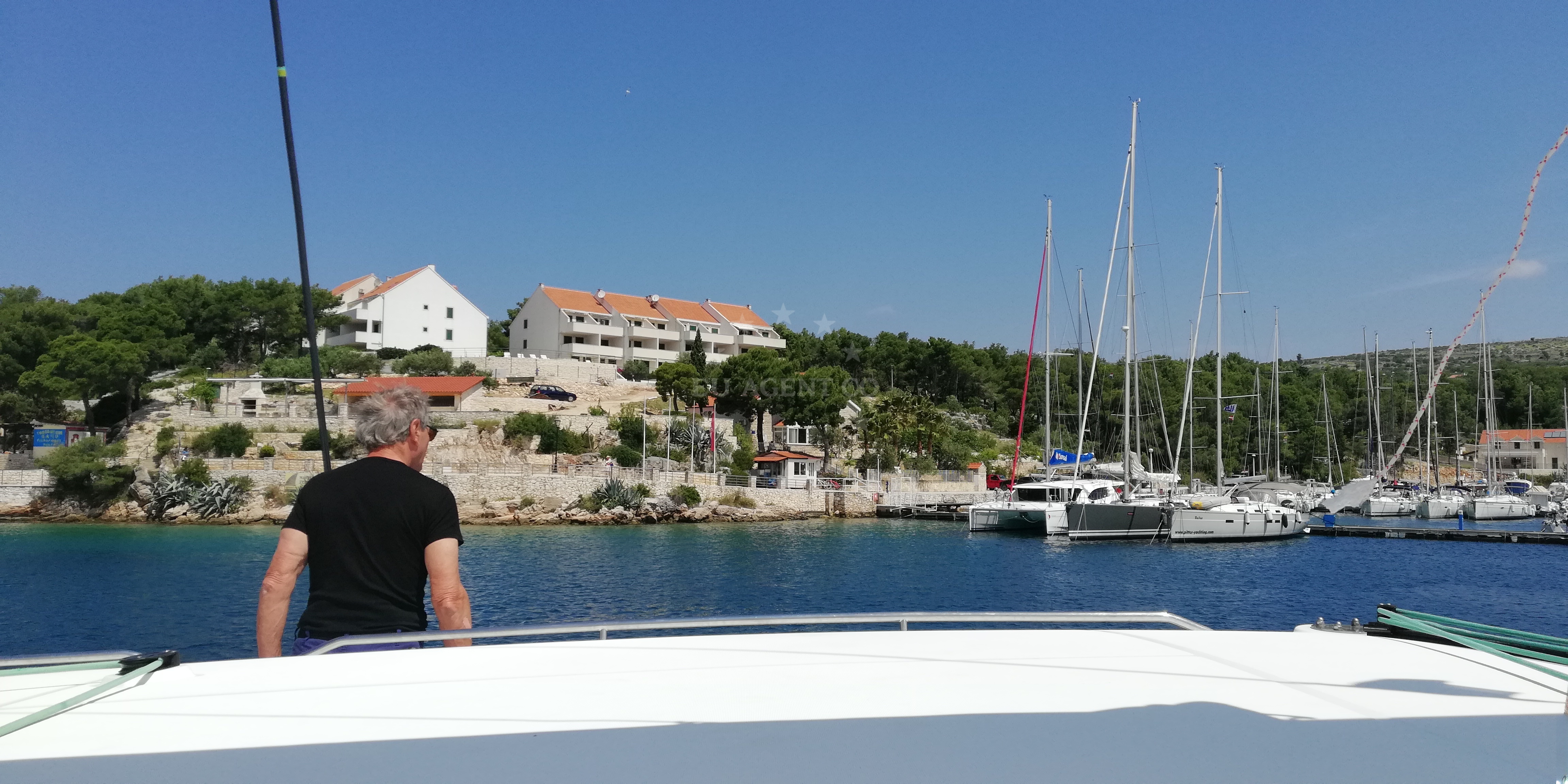 Additional view of Marina Vlaška in Marina in Milna (Brač) on the island Brač, Central Dalmatia, Croatia photo 14