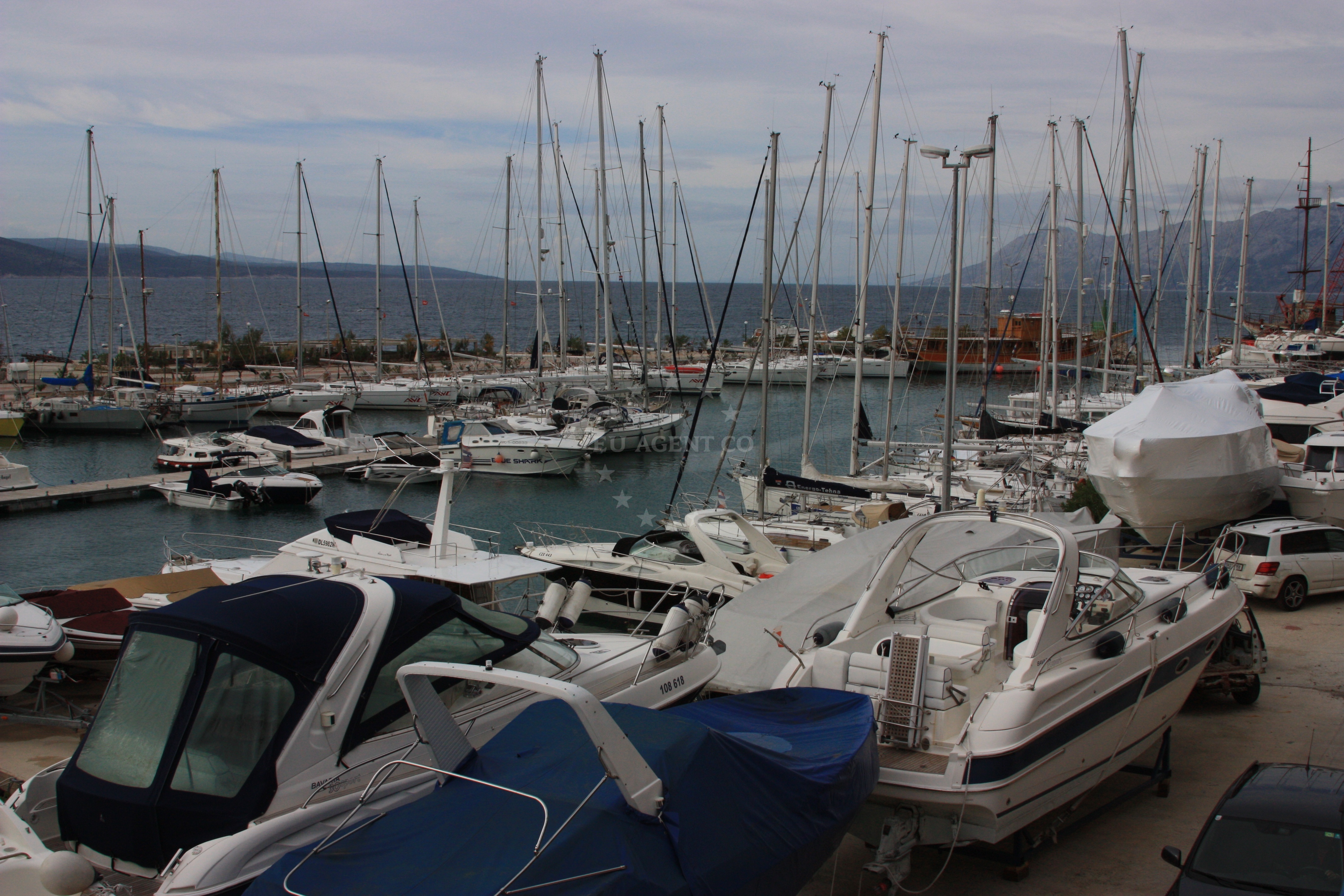 Restaurant Ramova located near Marina Ramova, Krvavica