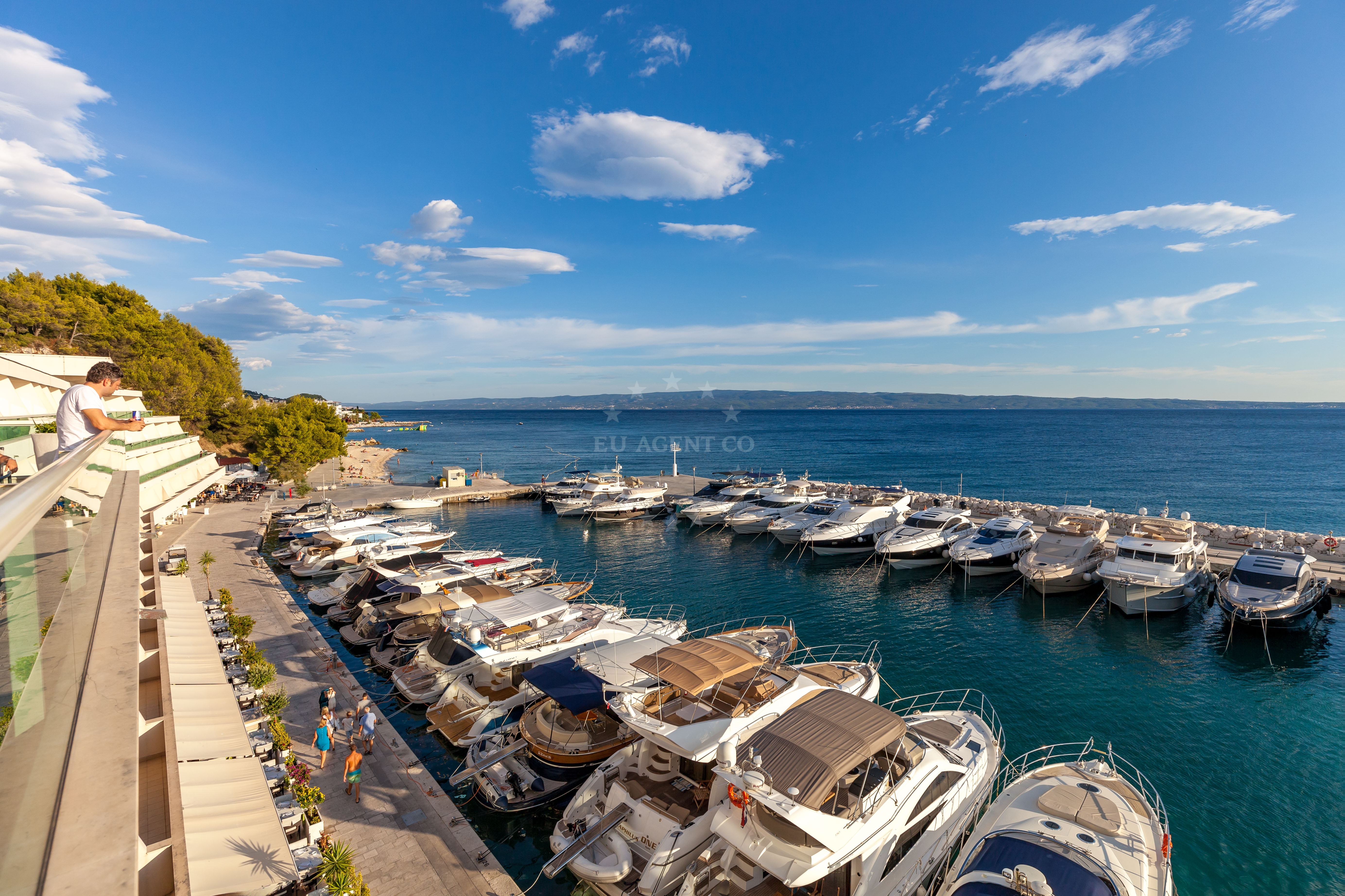 Nautical facilities at Marina Lav, Podstrana