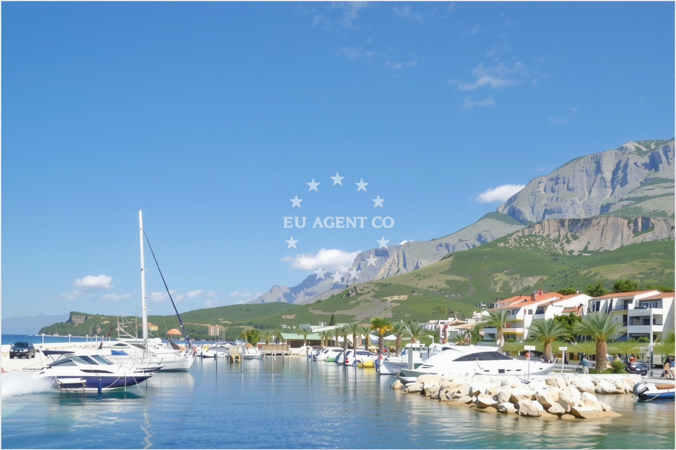 Approach and location view of Marina Tučepi in Marina in Tučepi, Central Dalmatia, Croatia photo 3