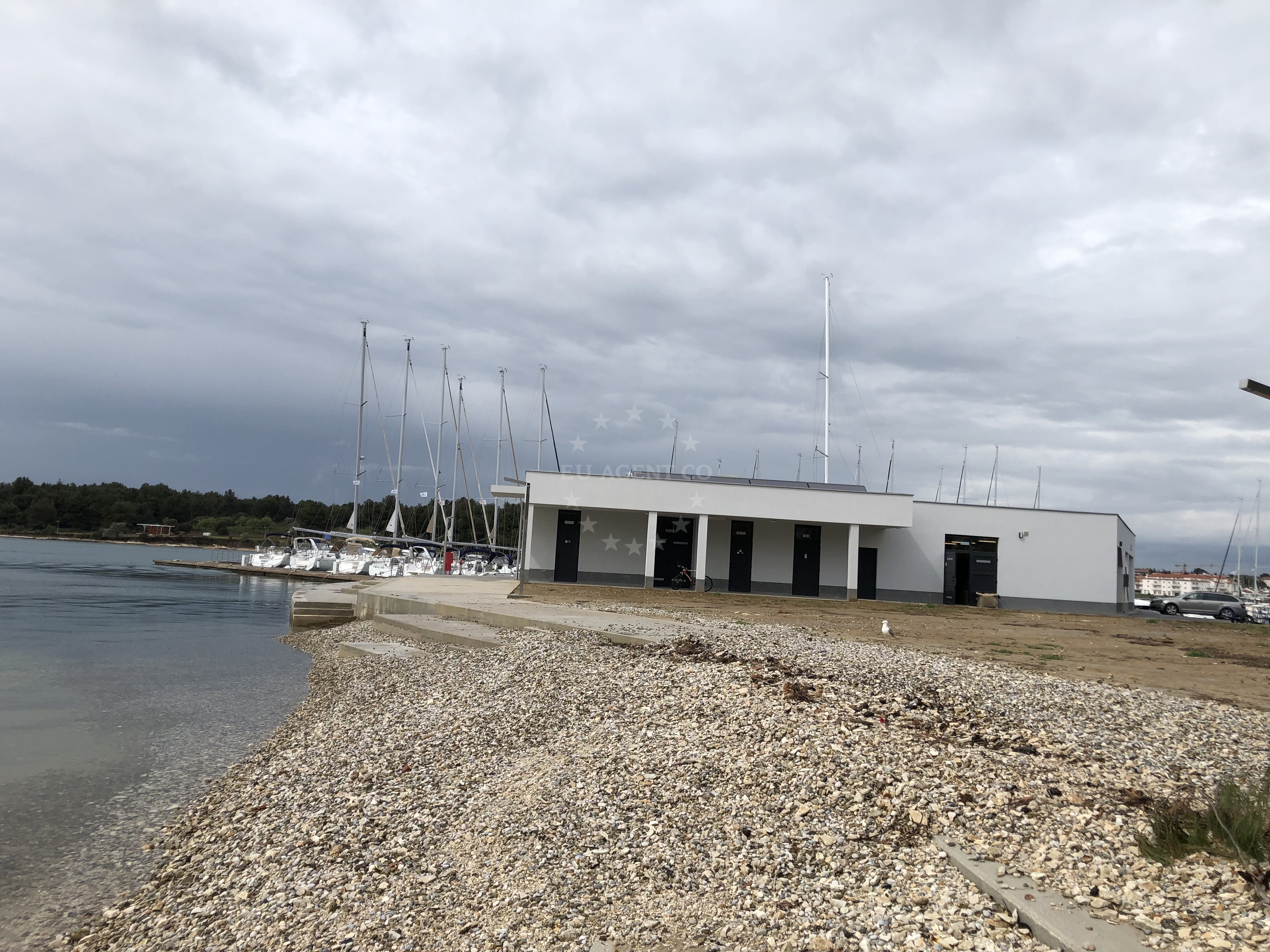 Yacht berths at Marina Medulin, near Medulin town, Croatia