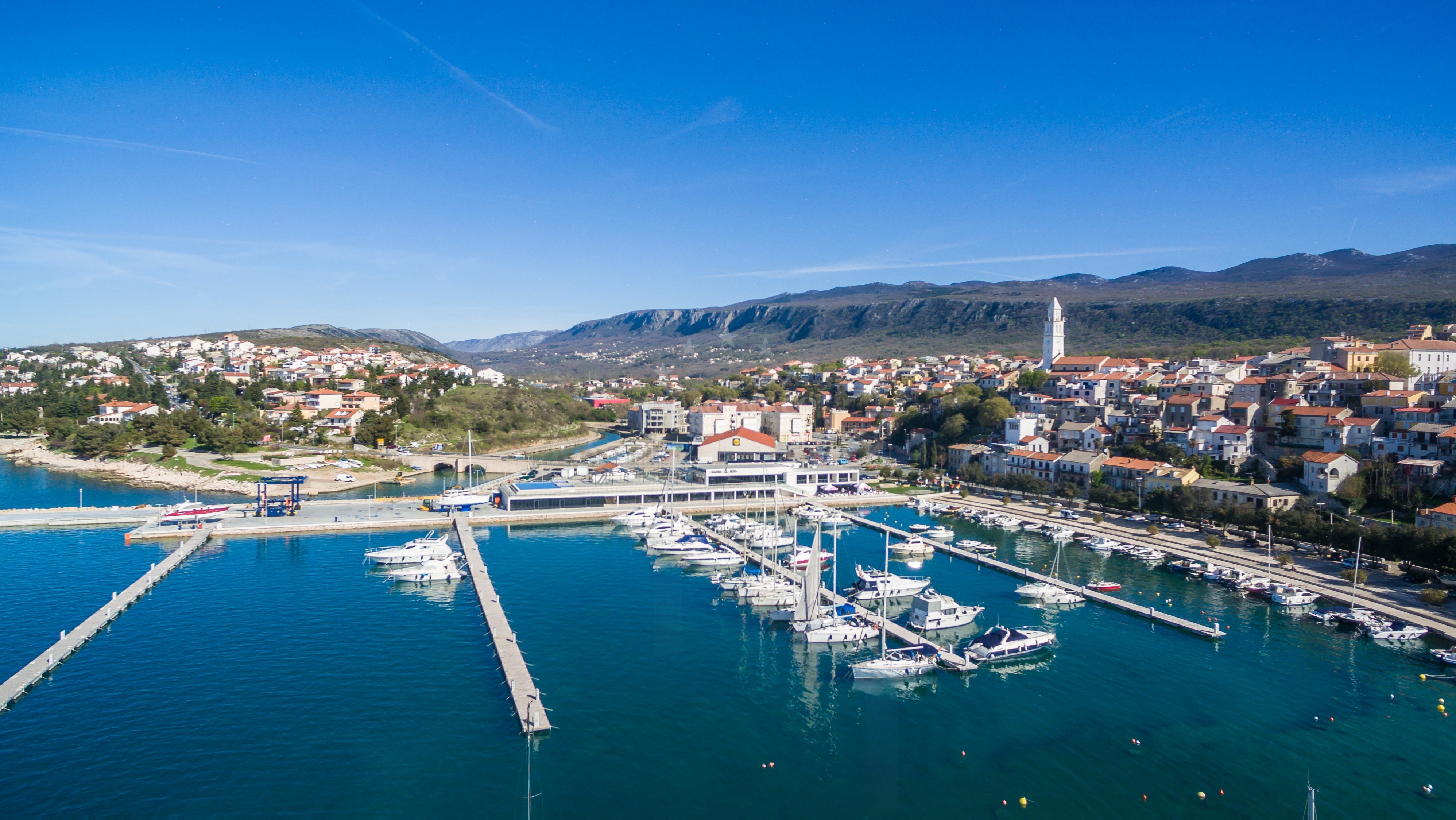 Marina Novi in Novi Vinodolski, Croatia