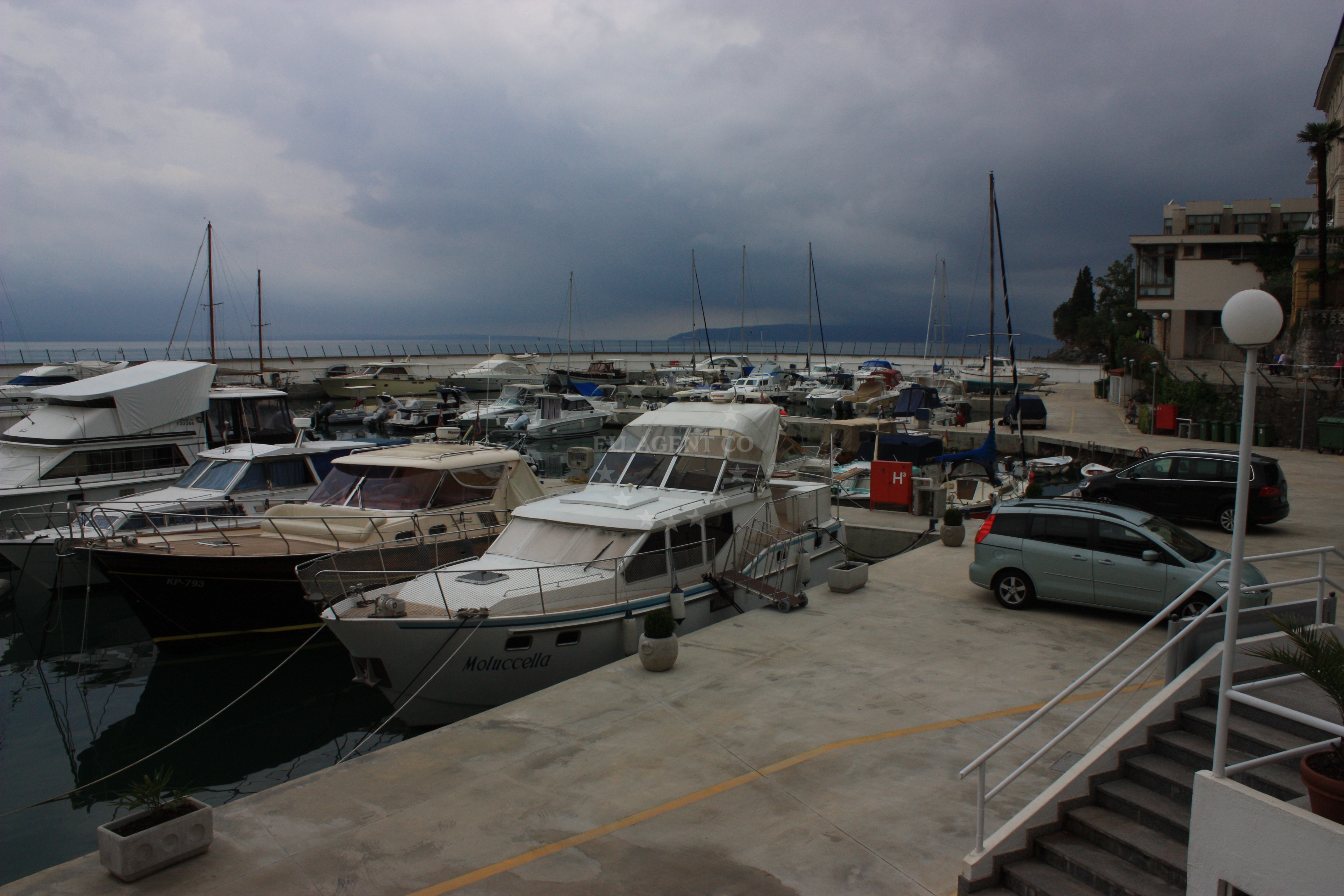 Berths at Marina Admiral, Opatija
