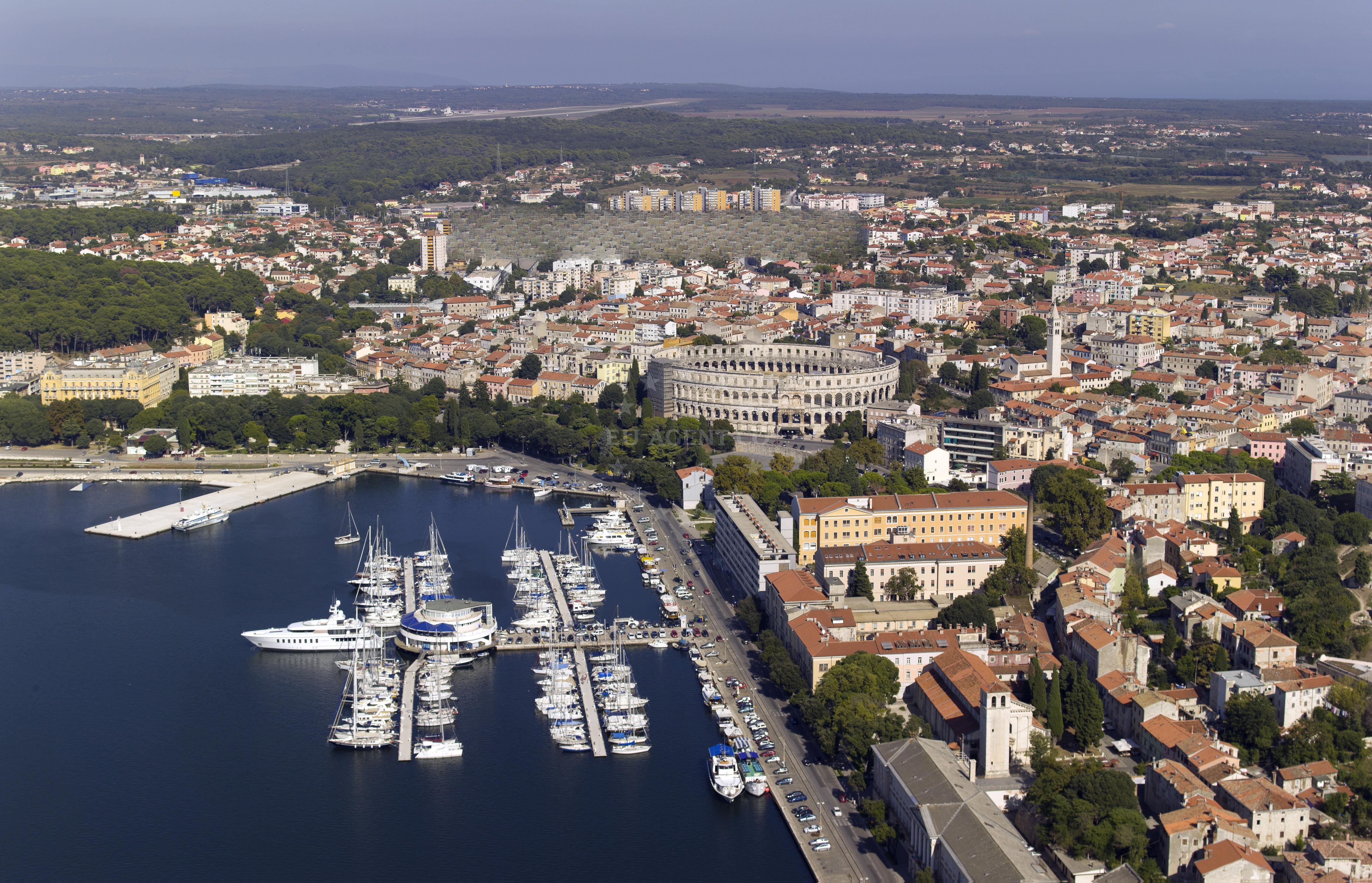 ACI Marina Pula in Pula, Croatia