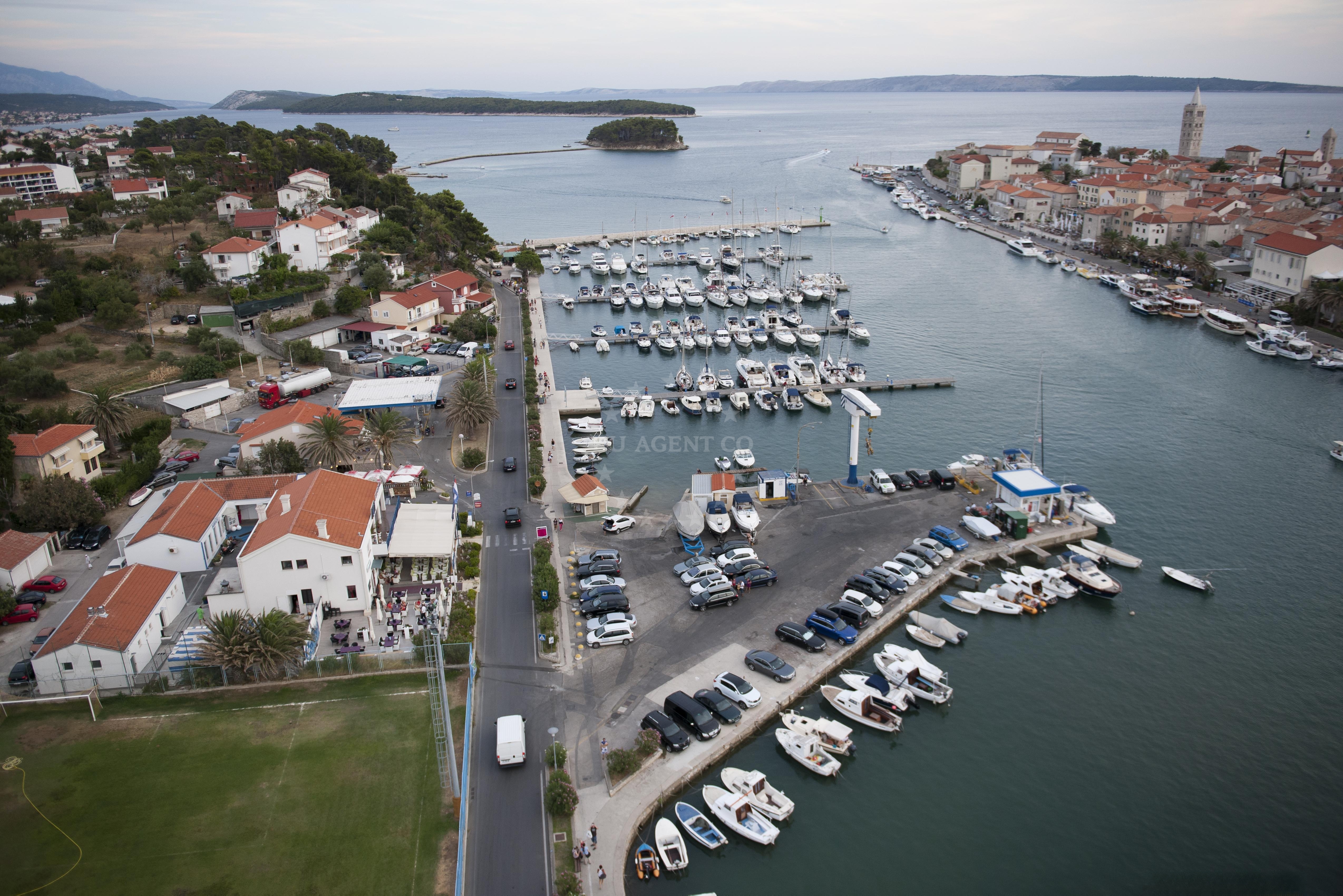 Fuel station and facilities at ACI Marina Rab