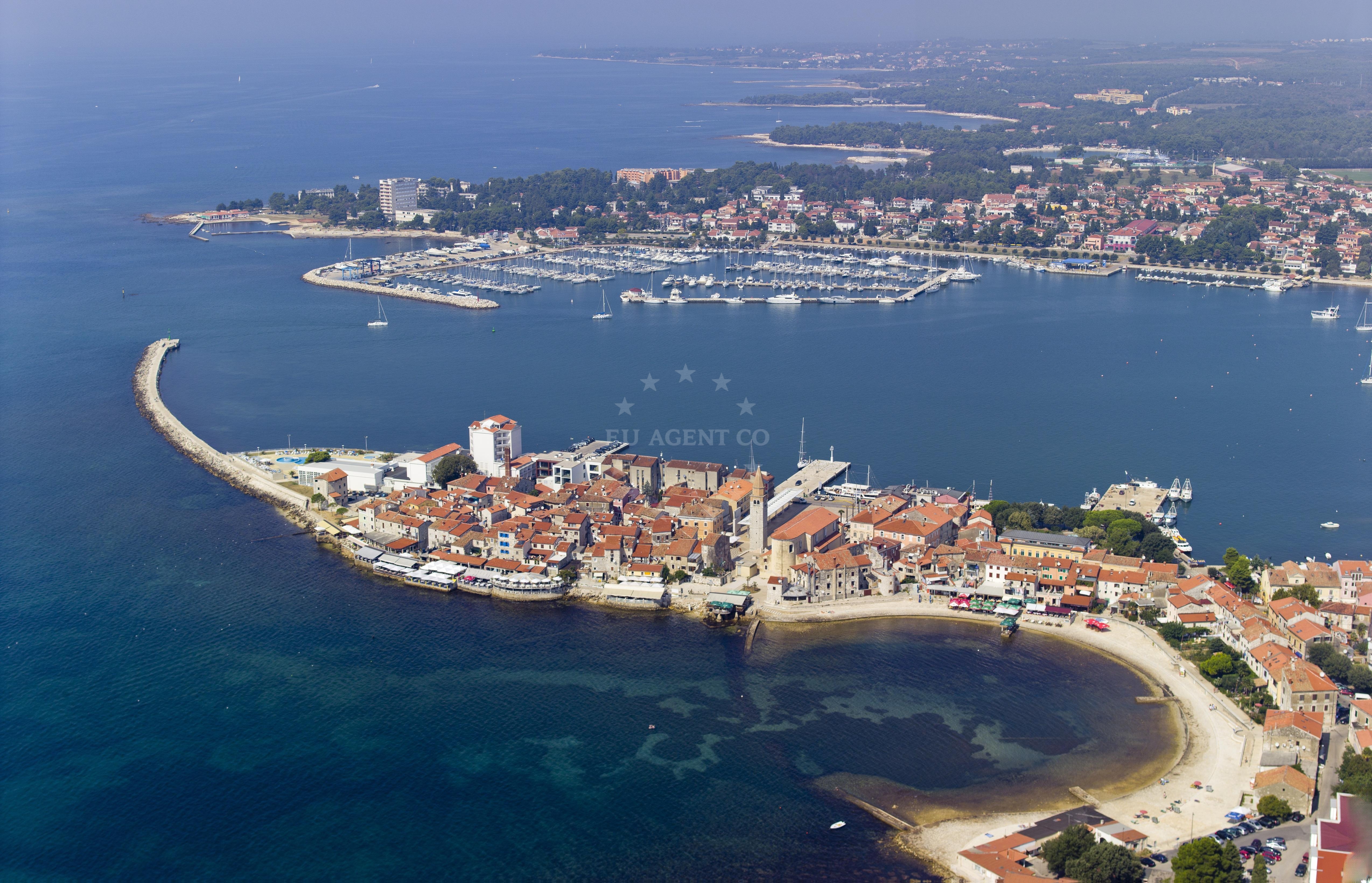Marina Umag with Adriatic Sea view