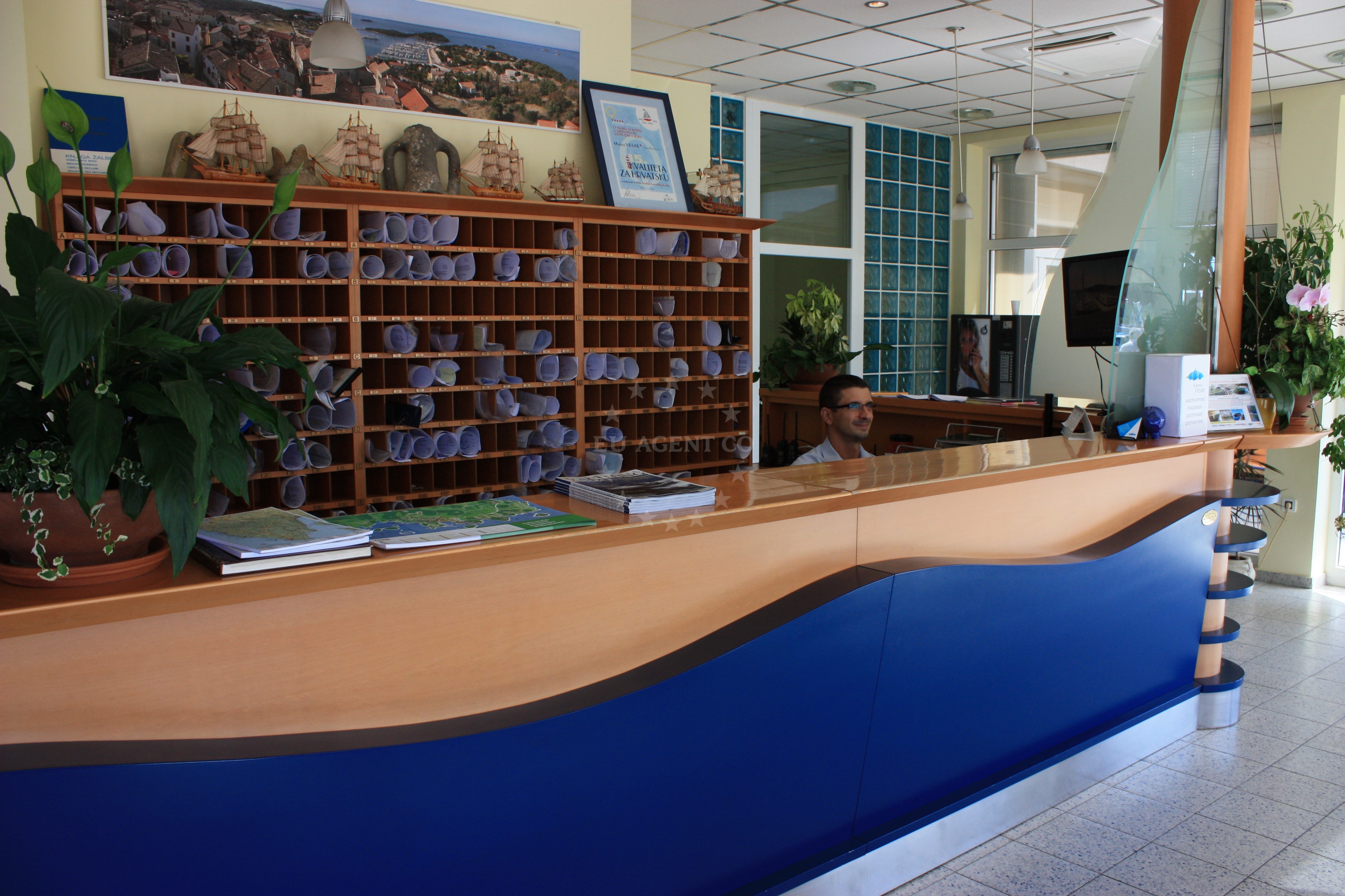 Marina Vrsar’s facilities including fuel station and Wi-Fi access points