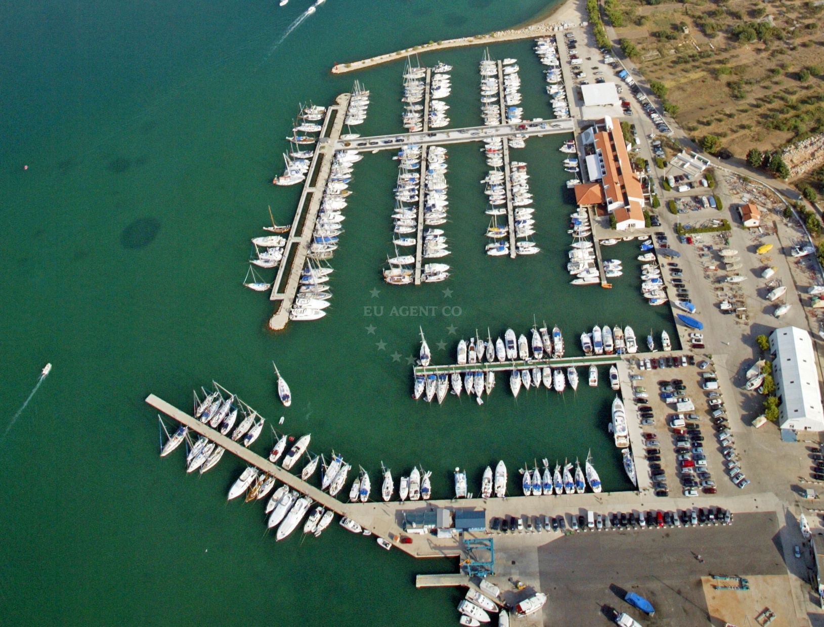 Sheltered bay at Marina Hramina, North Dalmatia