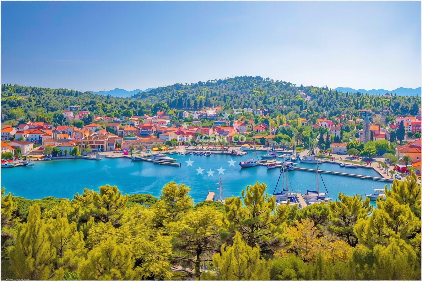 Kukljica Marina on the island of Ugljan, North Dalmatia, Croatia