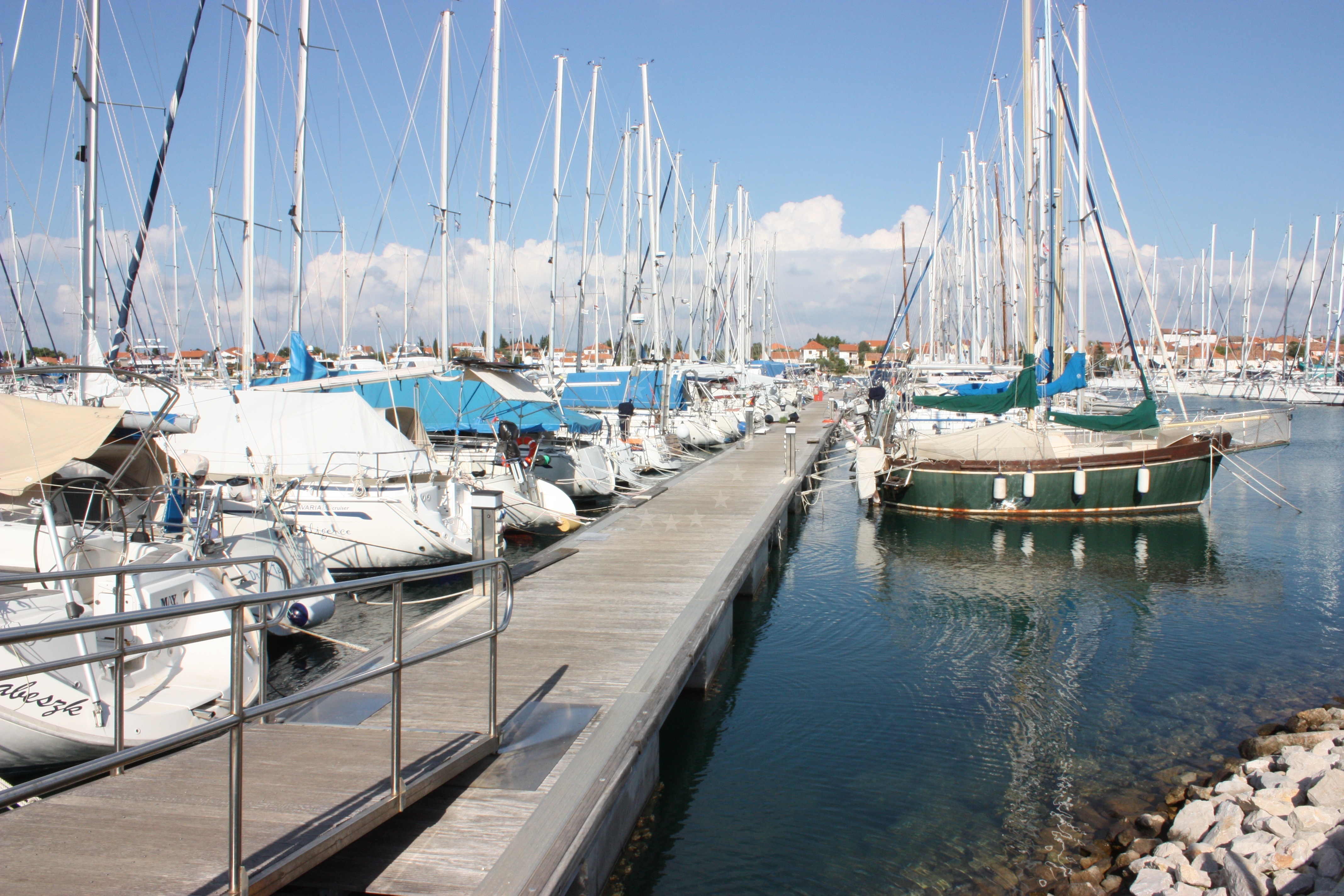 Ferry dock at neighboring Preko village, 2.18km from Olive Island Marina