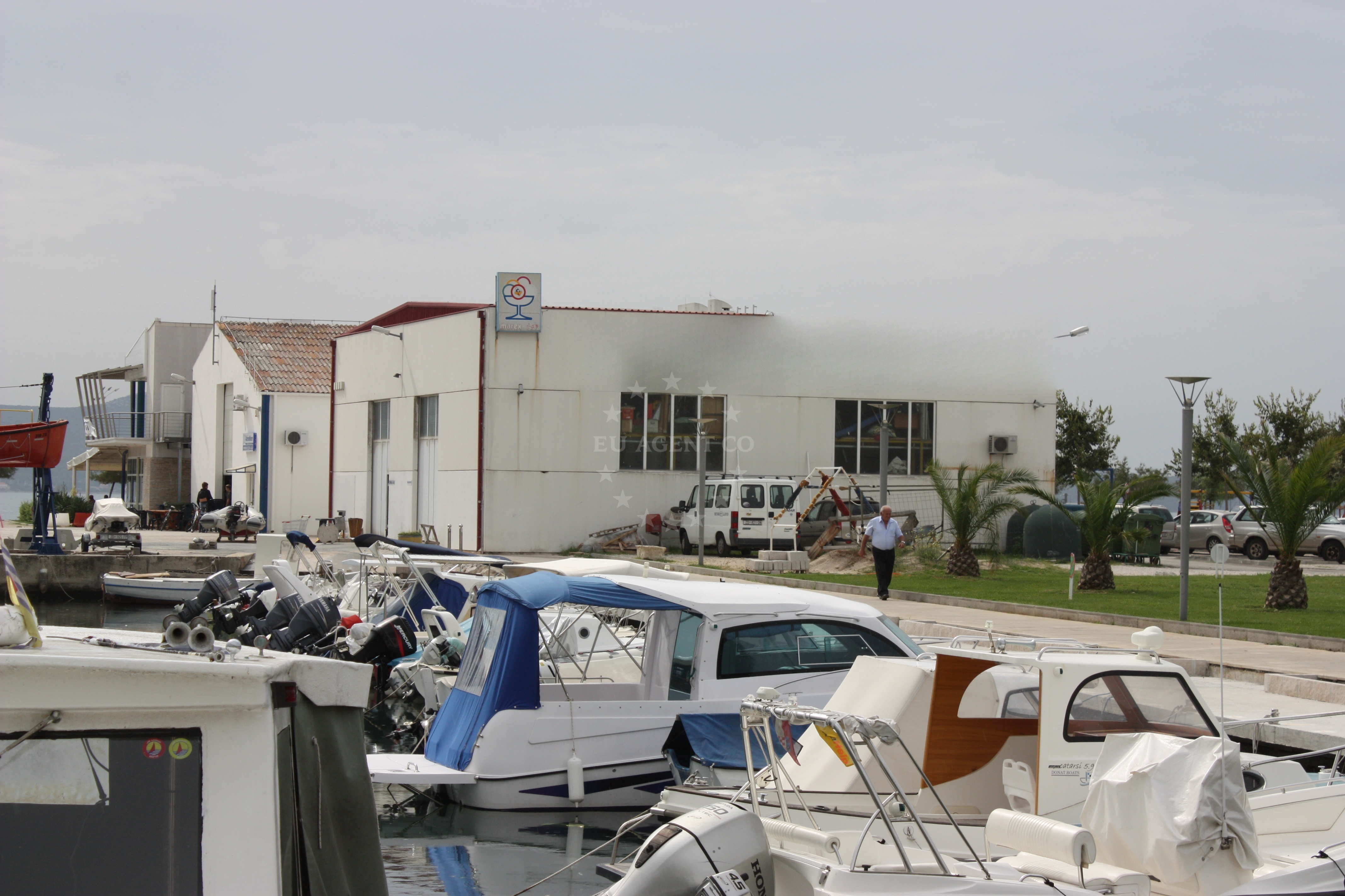 Berths and facilities at Vitrenjak Zadar Marina