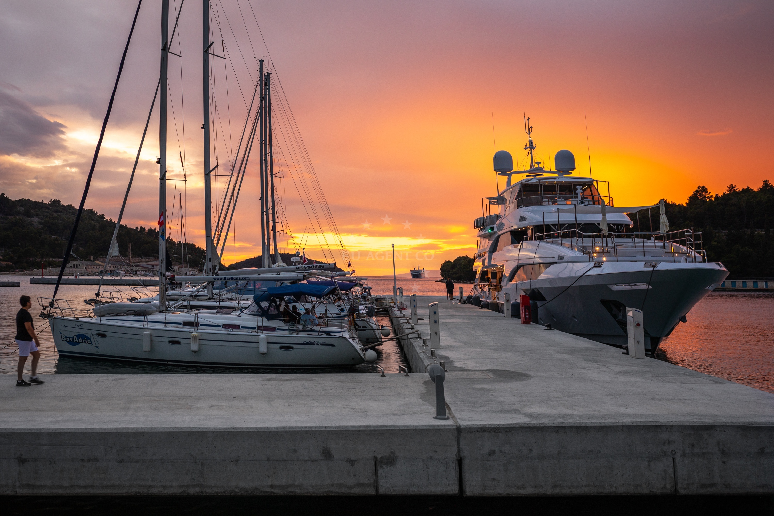 Additional view of Marina Korkyra in Marina in Vela Luka on the island Korčula, South Dalmatia, Croatia photo 6