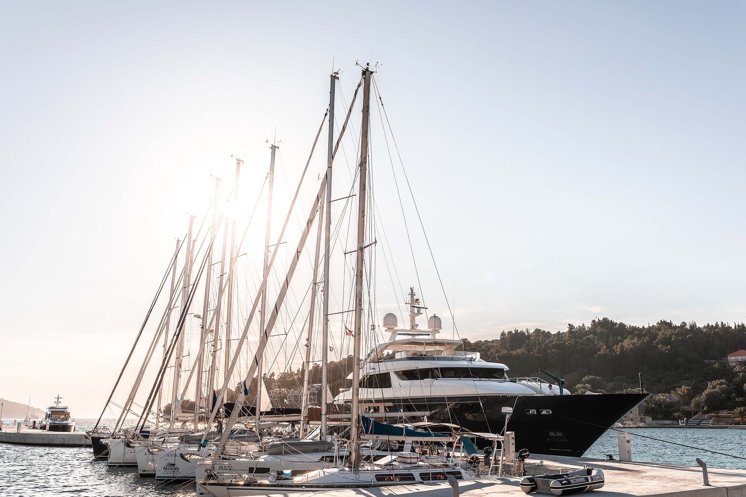 Additional view of Marina Korkyra in Marina in Vela Luka on the island Korčula, South Dalmatia, Croatia photo 10