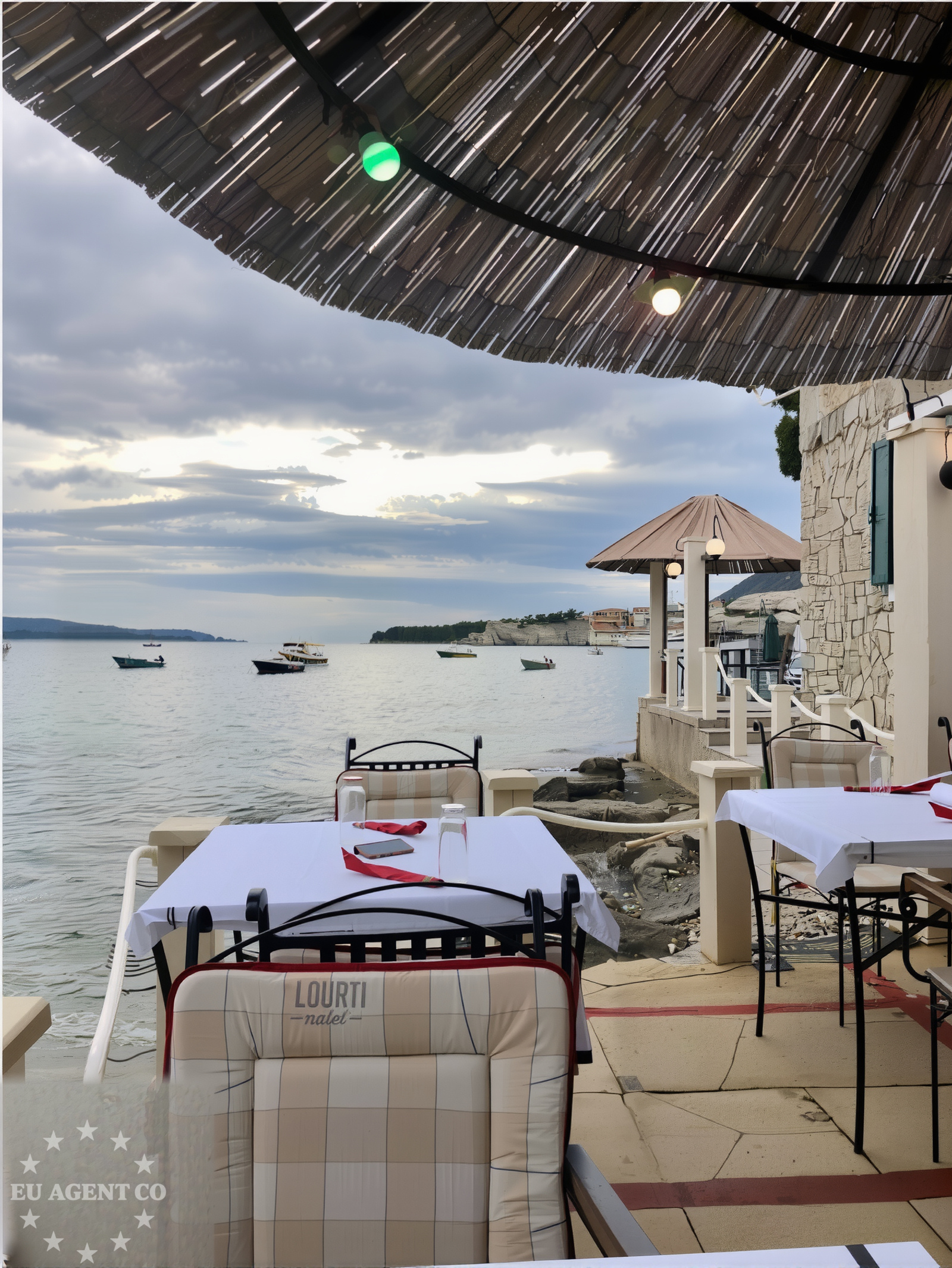 Coastal restaurant in Bol, Brač, offering Dalmatian cuisine with Adriatic Sea views