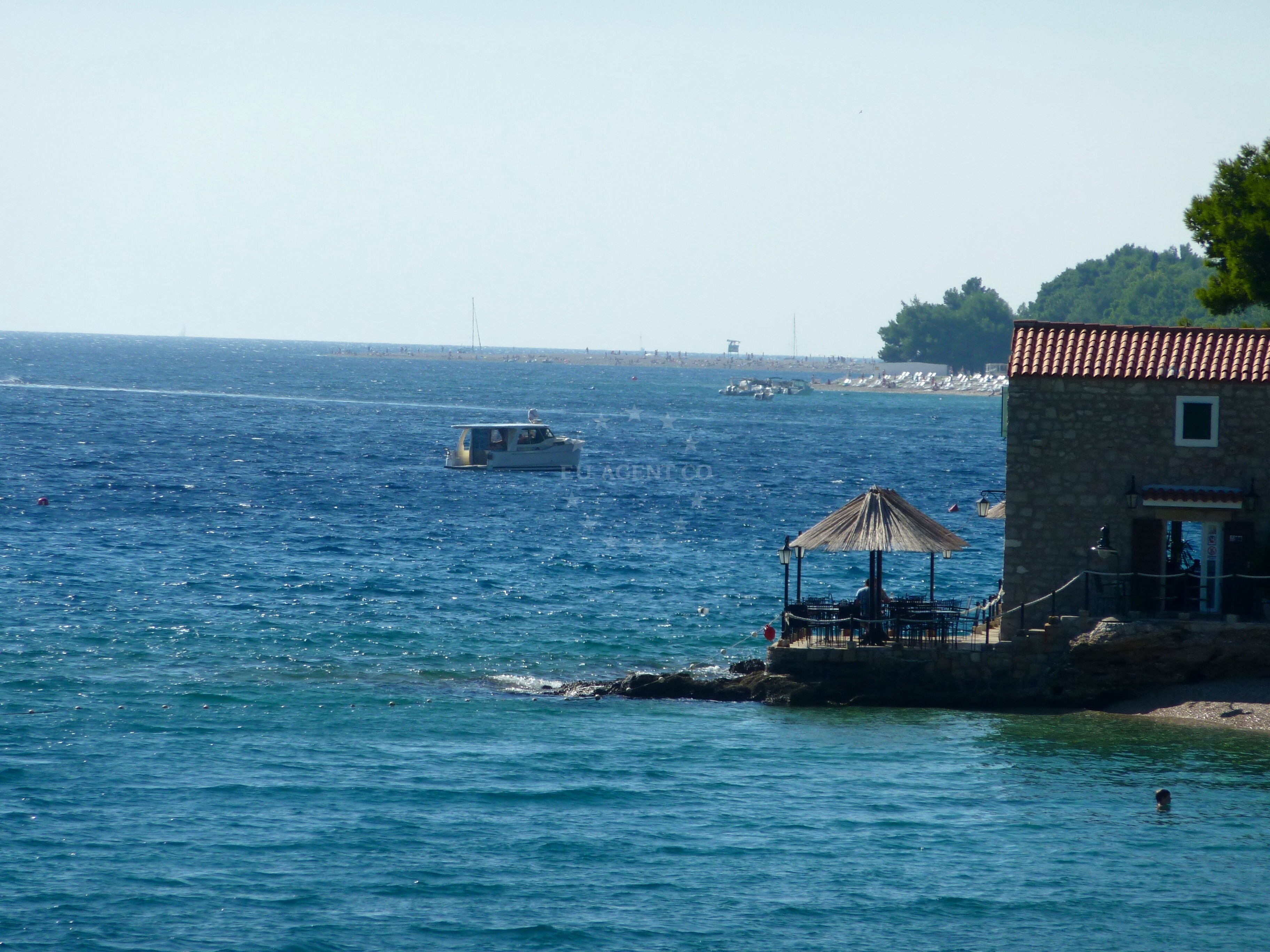 Ribarska Kucica Restaurant in Bol, Brac, Croatia with Adriatic Sea views