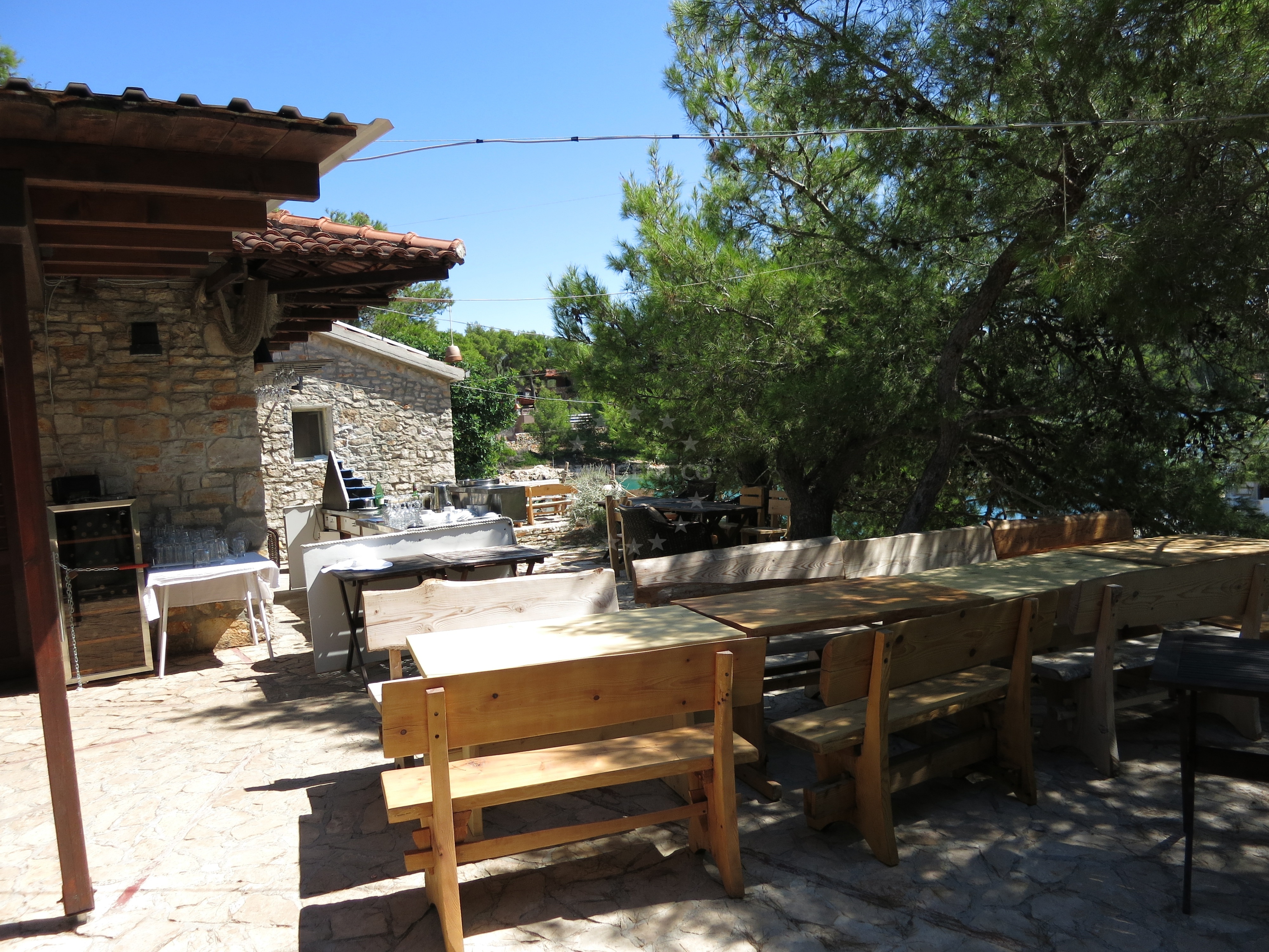 Nearby Port Beach, Milna, Brač