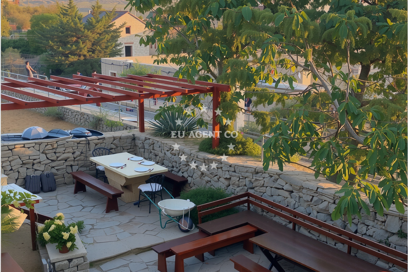 Approach and location view of Podhume guesthouse restaurant in Restaurant in Milna (Brač) on the island Brač, Central Dalmatia, Croatia photo 3