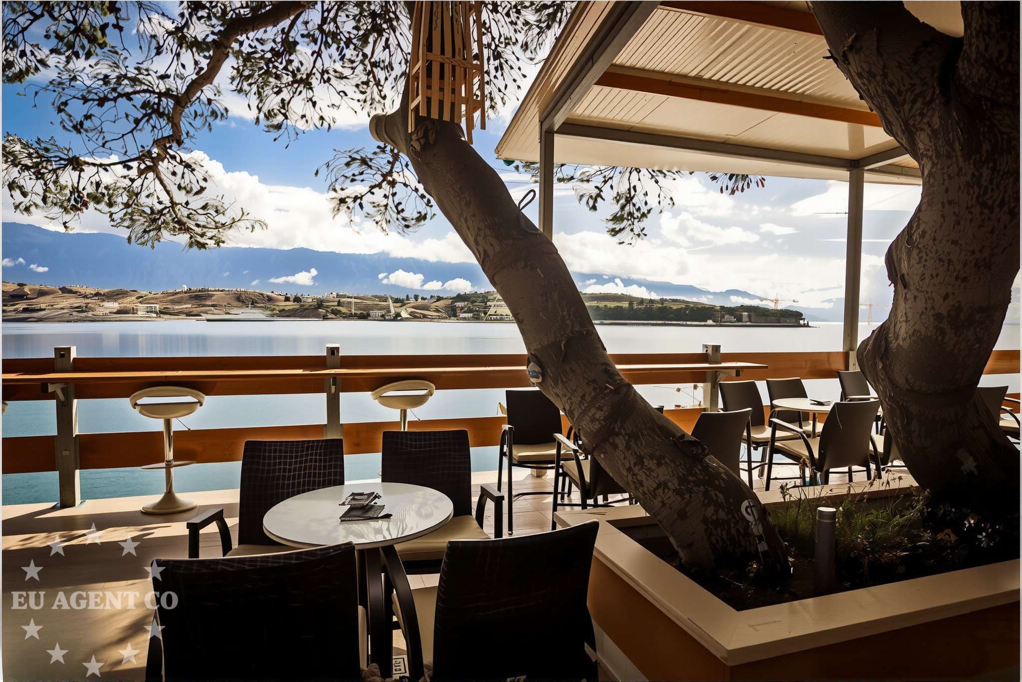 Sumartin Restaurant on Brač Island overlooking the Adriatic Sea