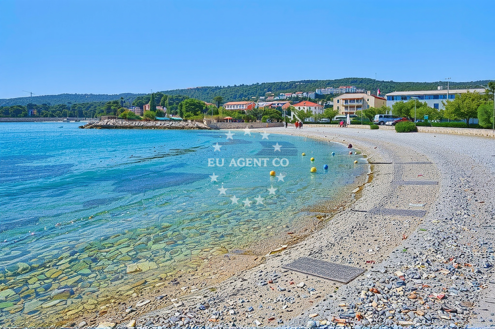 Supetar Harbor on the island of Brač, Central Dalmatia