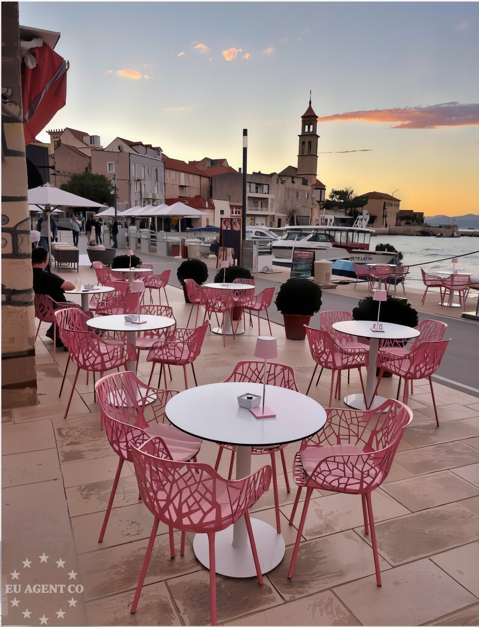 Restaurant in Sutivan, Brac, overlooking the Adriatic Sea
