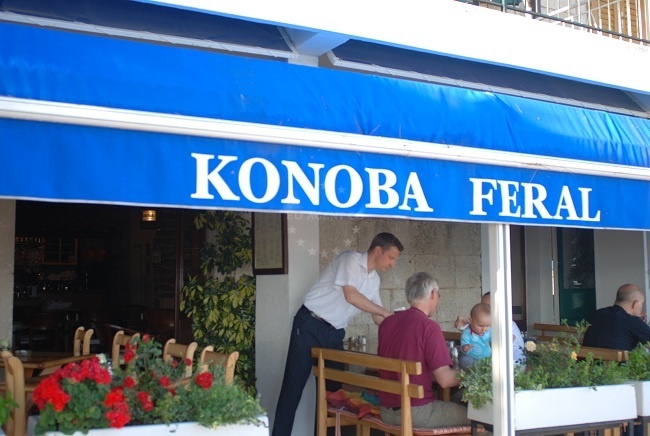 Konoba Feral restaurant in Brela, Central Dalmatia, Croatia