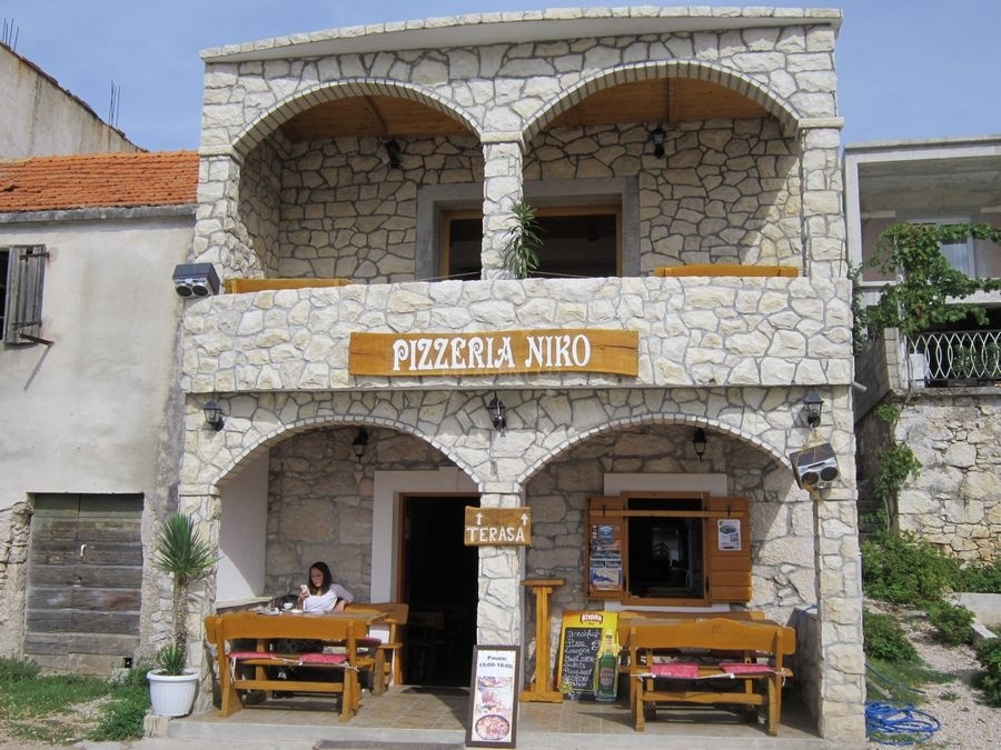 Pizzeria Niko in Grebastica, Central Dalmatia, Croatia