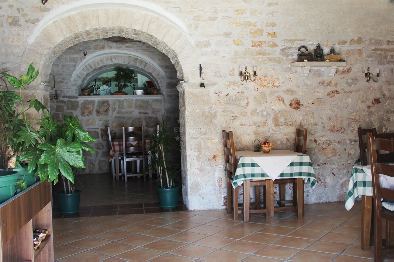 Wine cellar at Arsenal Restaurant featuring a selection of Croatian and Dalmatian wines