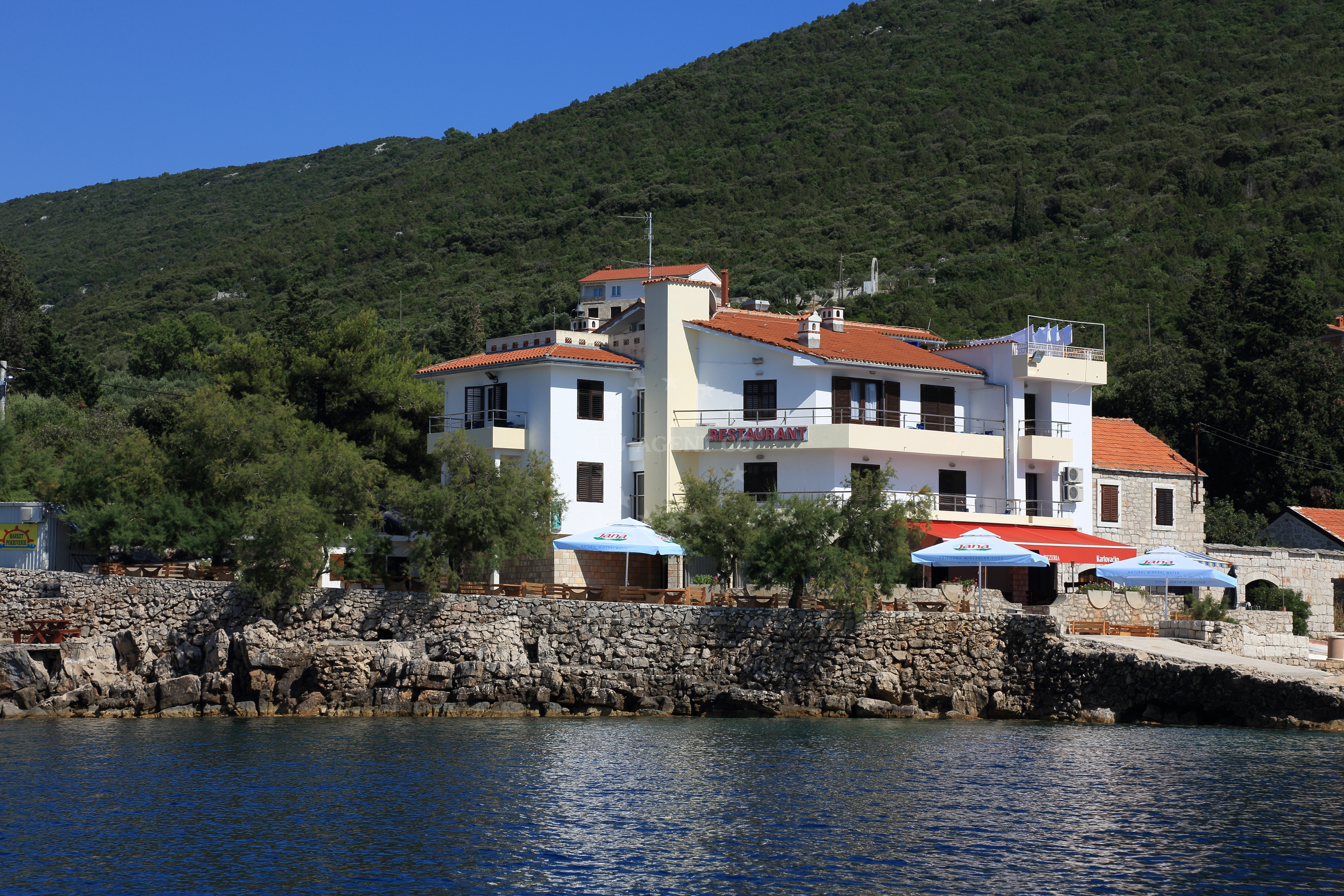 Restaurant Timun in Pokrivenik, Hvar, Central Dalmatia, Croatia