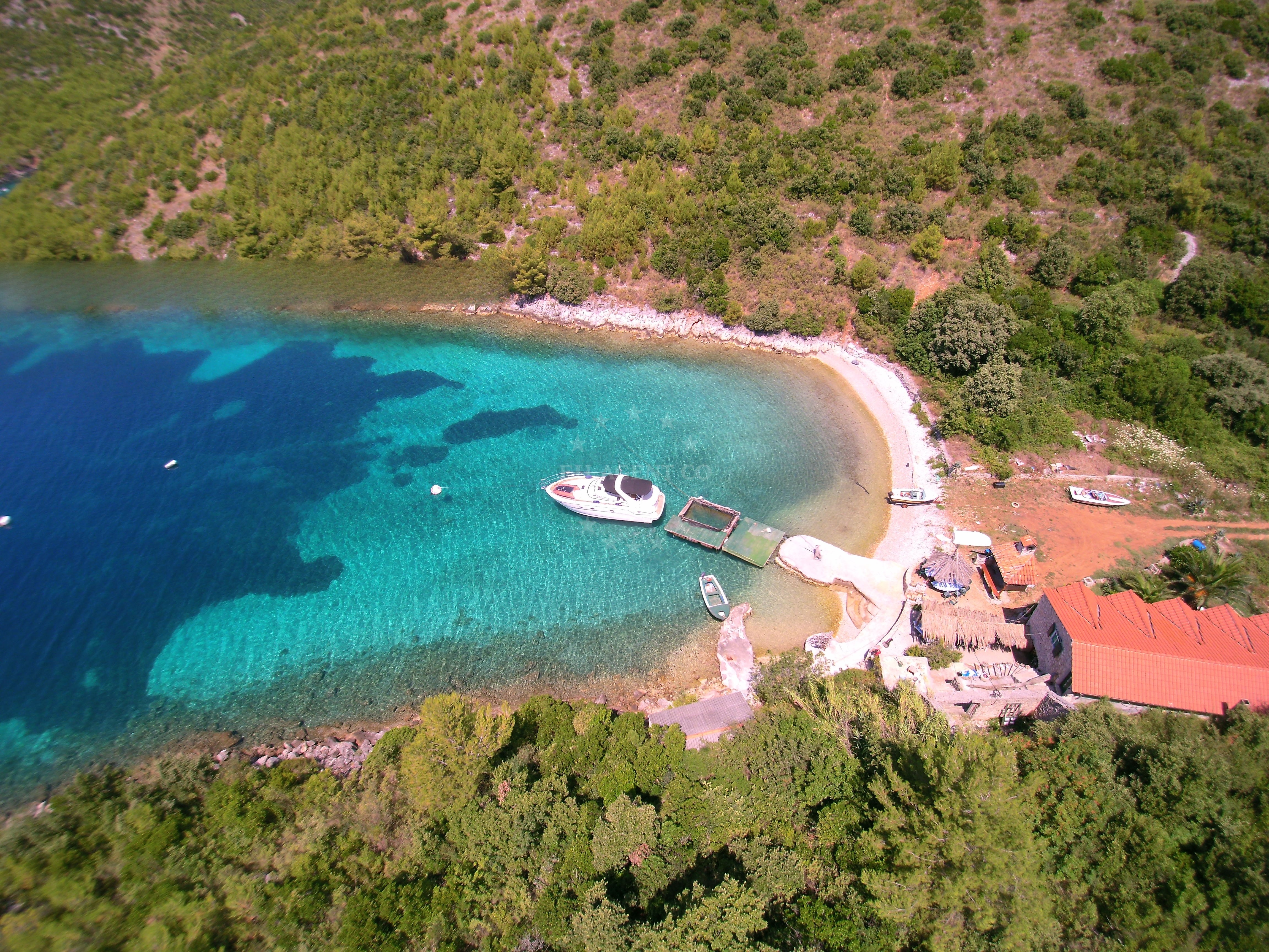 u.Mrtinovic Restaurant in Mrtinovik Bay, Hvar